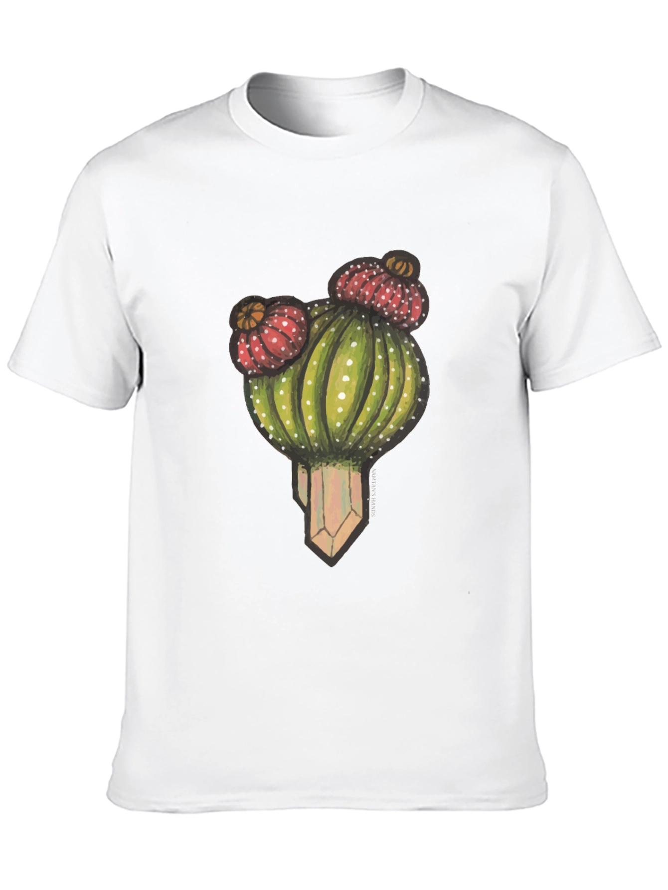 Black Cactus Graphic Tee - Stylish Unisex Black T-Shirt view 10