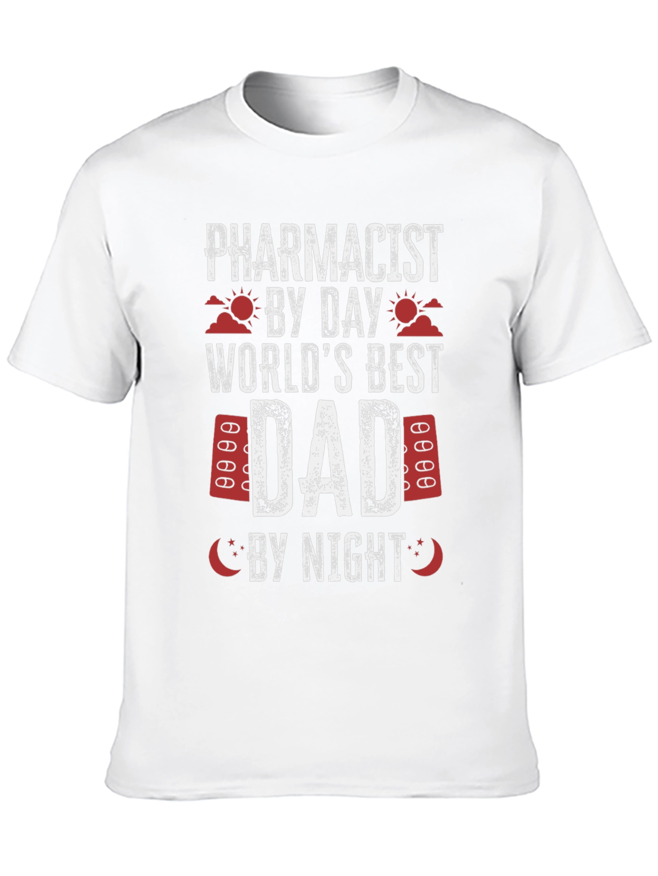 Black Pharmacist Dad T-Shirt - Best Dad Ever view 10