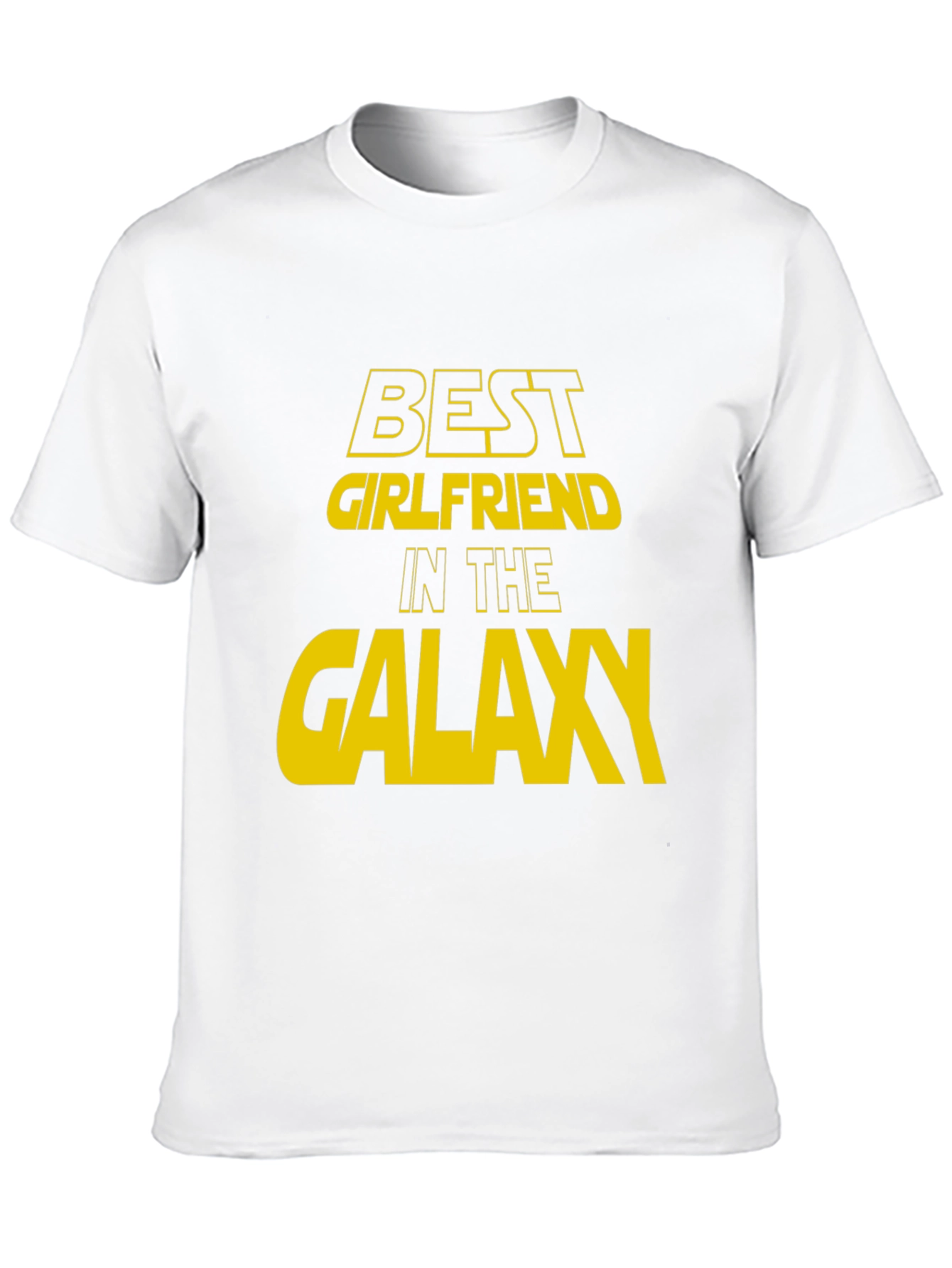 Black Best Girlfriend in the Galaxy Graphic T-Shirt view 10