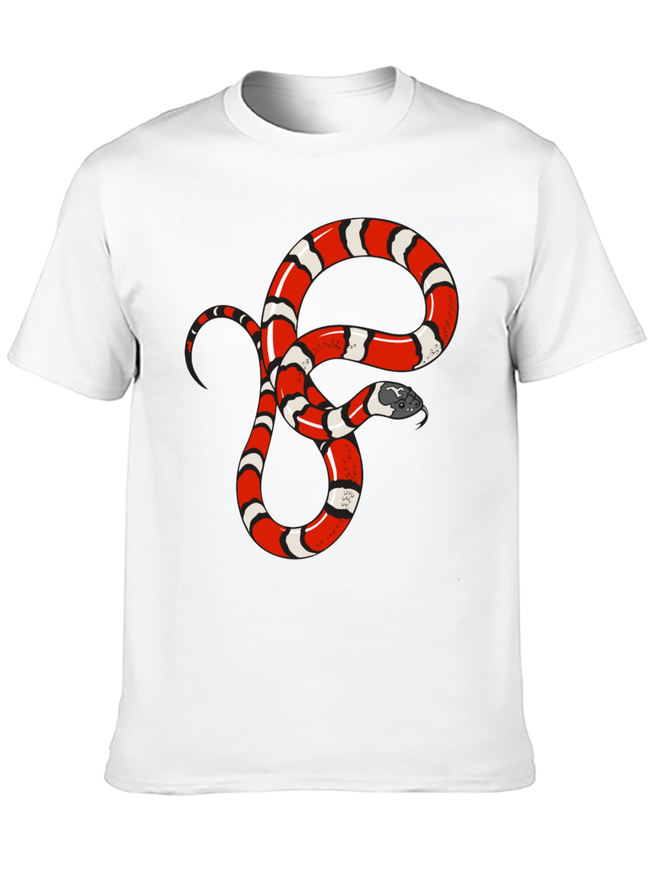 Black Snake Graphic Tee - Bold Reptile Design view 10
