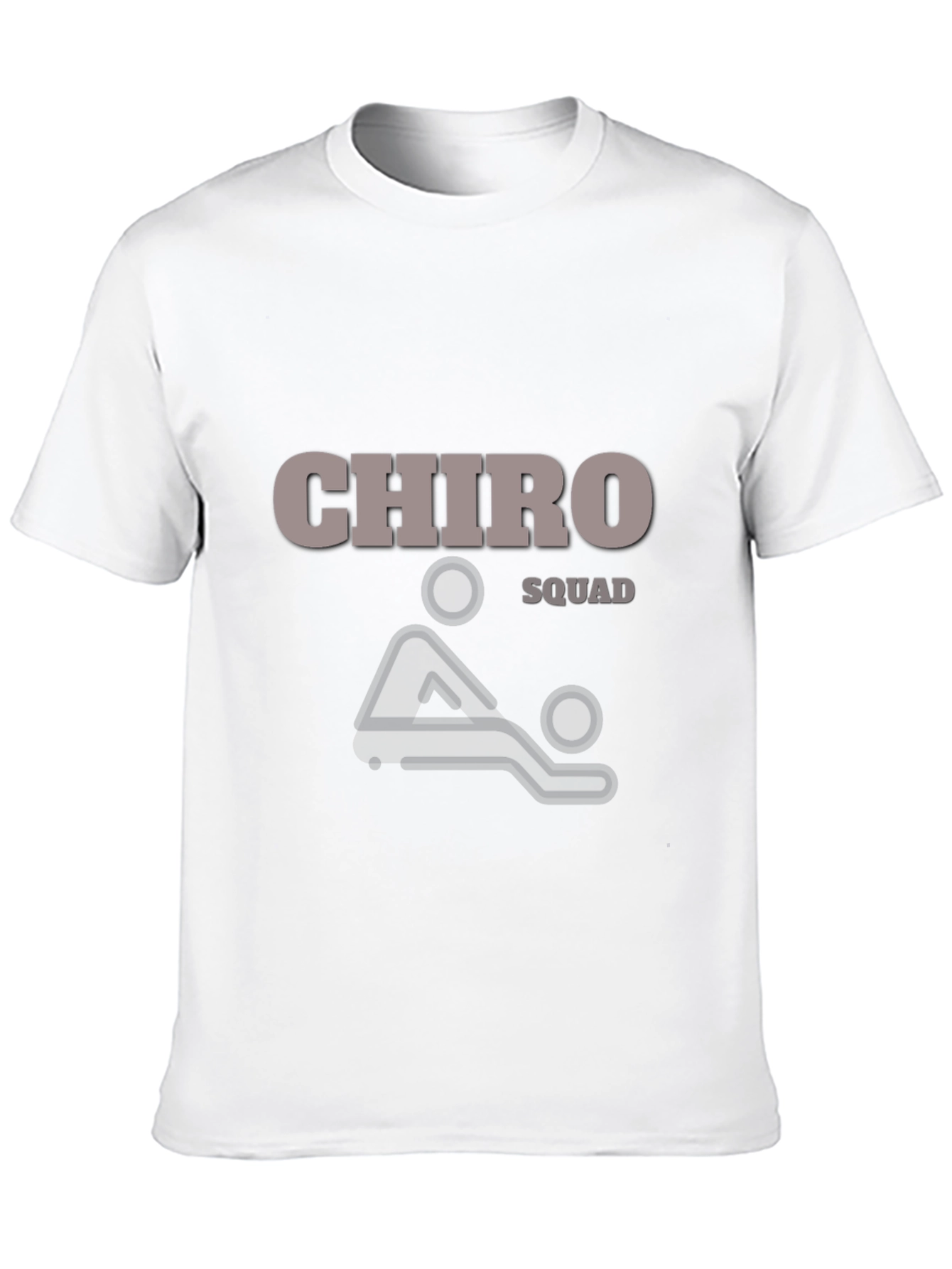 Black Chiro Squad Graphic T-Shirt - Chiropractic Humor Tee view 10