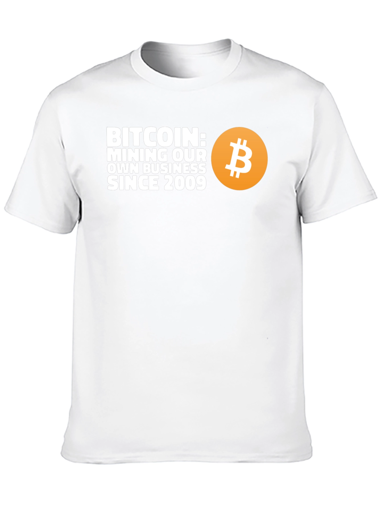 Black Bitcoin Mining Business T-Shirt Since 2009 view 10