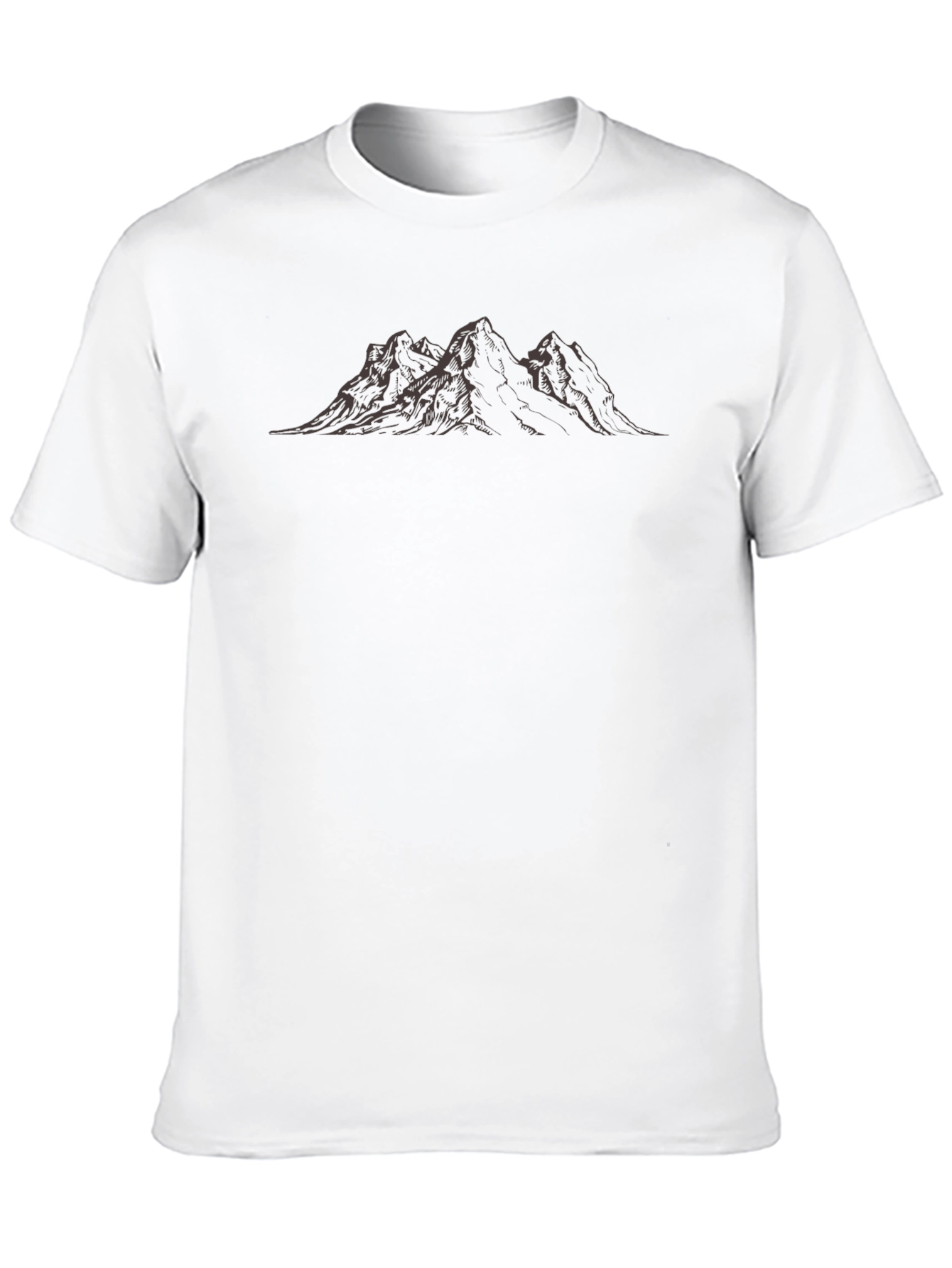 Black Mountain Graphic Black T-Shirt view 10