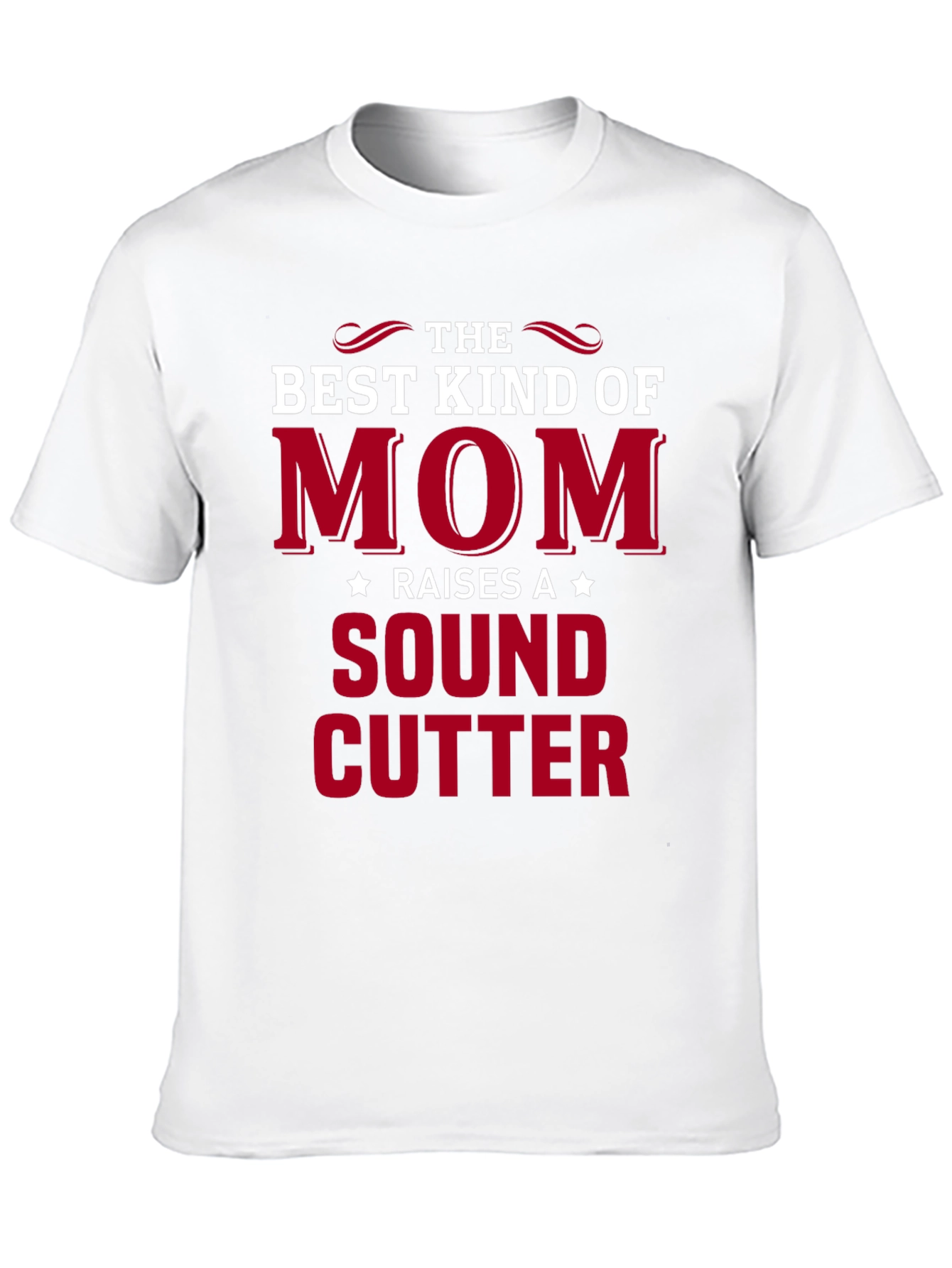 Black Best Kind of Mom T-Shirt - Sound Cutter view 10