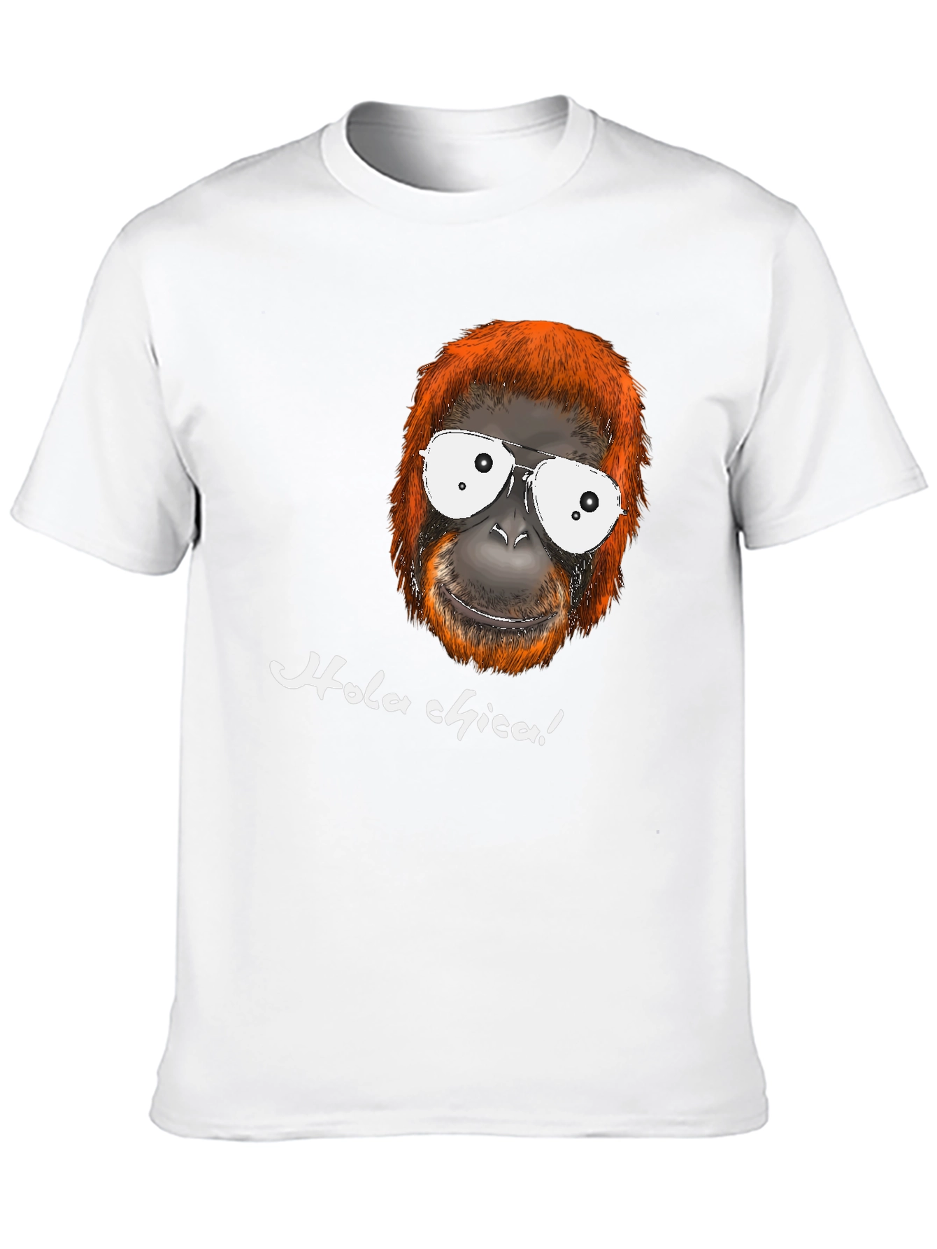Black Funny Orangutan T-Shirt - Hola Chica! view 10