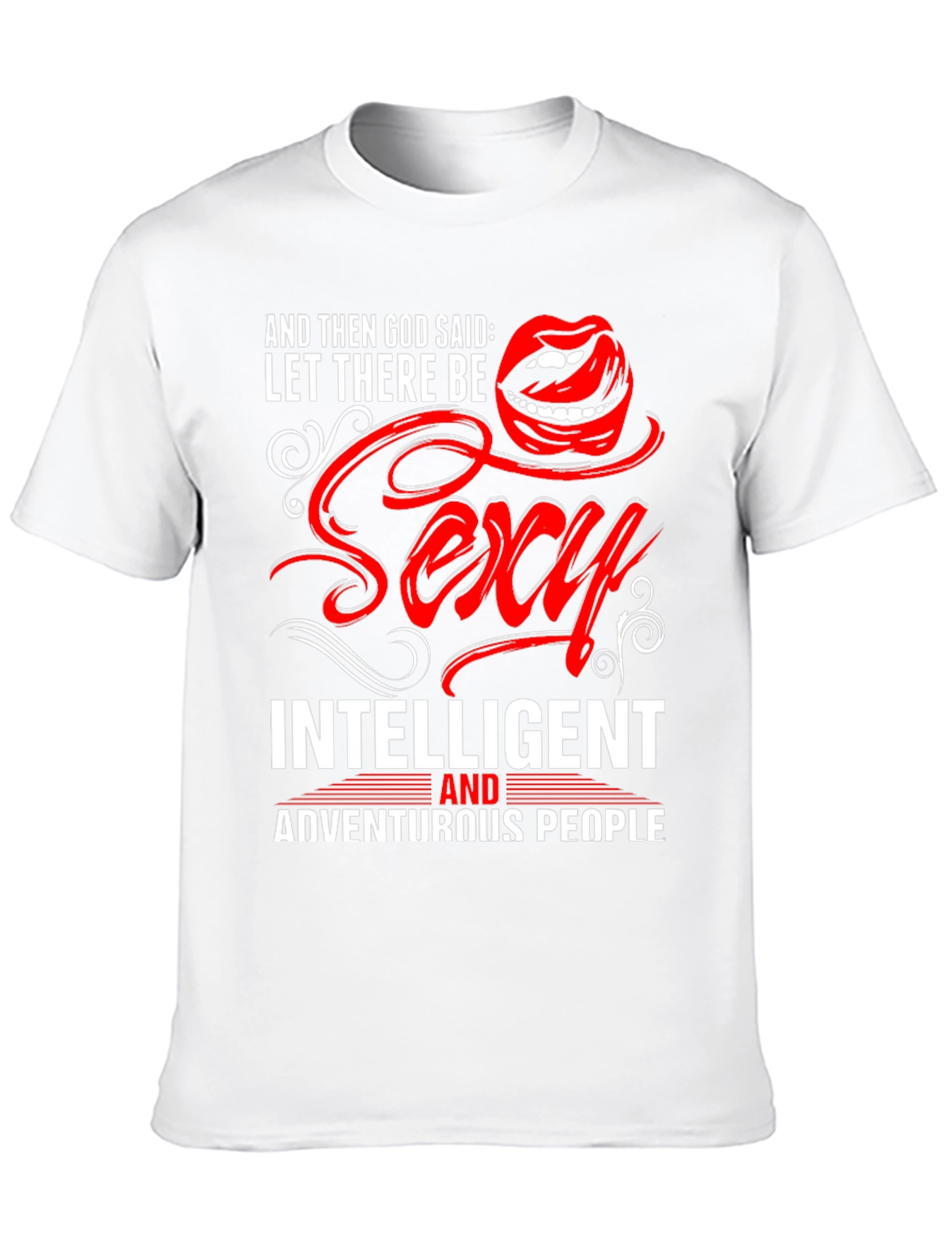 Black Sexy Intelligent Adventurous People T-Shirt view 10