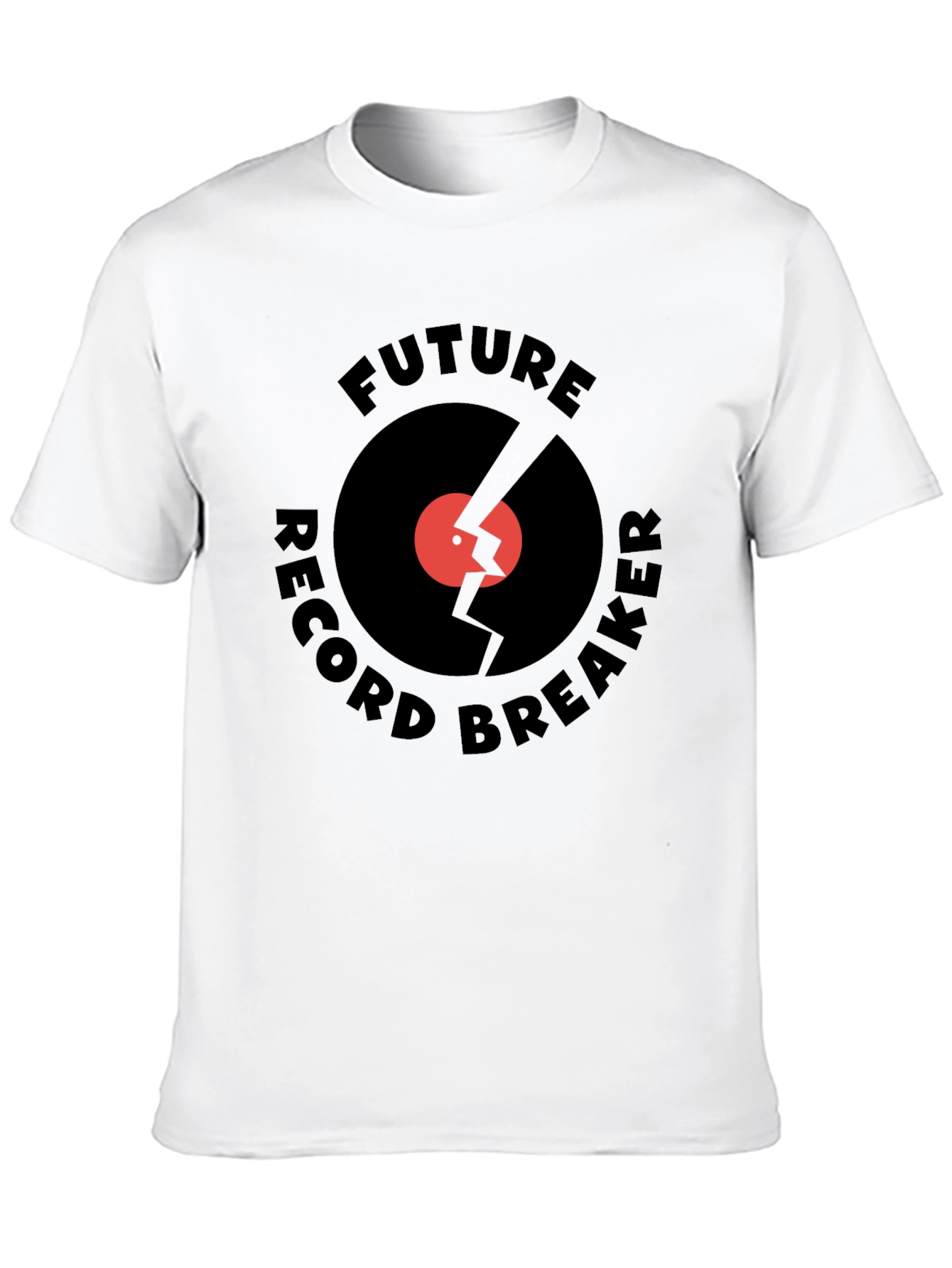 Black Future Record Breaker Graphic T-Shirt view 10