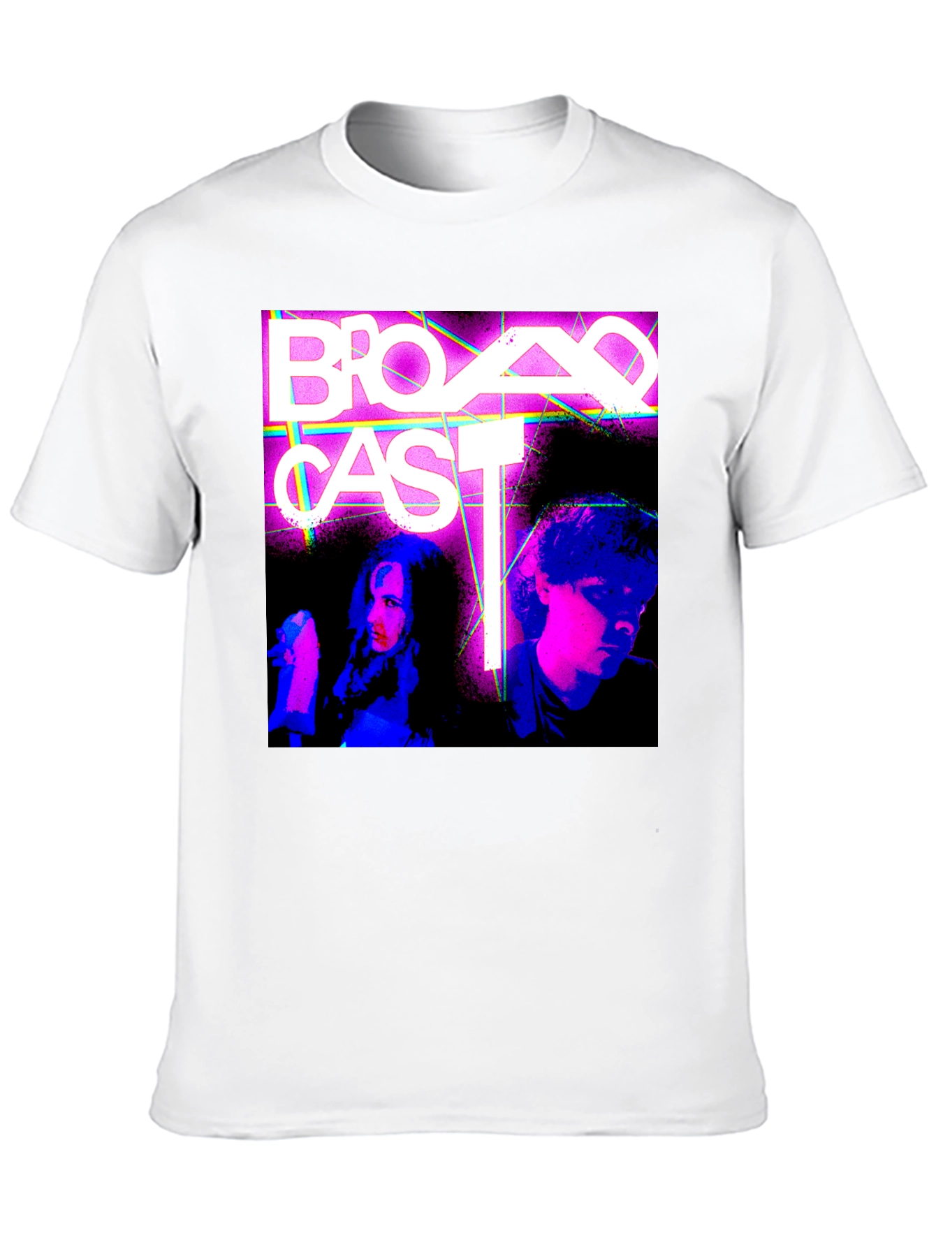 Broadcast Band T-Shirt - Retro Indie Rock Tee - 10