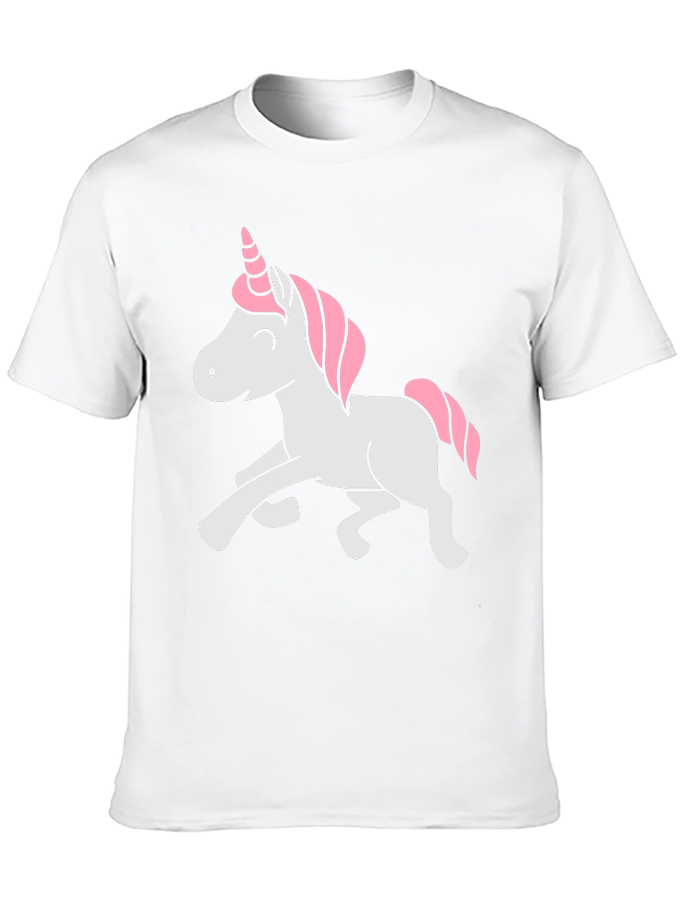 Unicorn Graphic Tee - Whimsical Black T-Shirt - 10