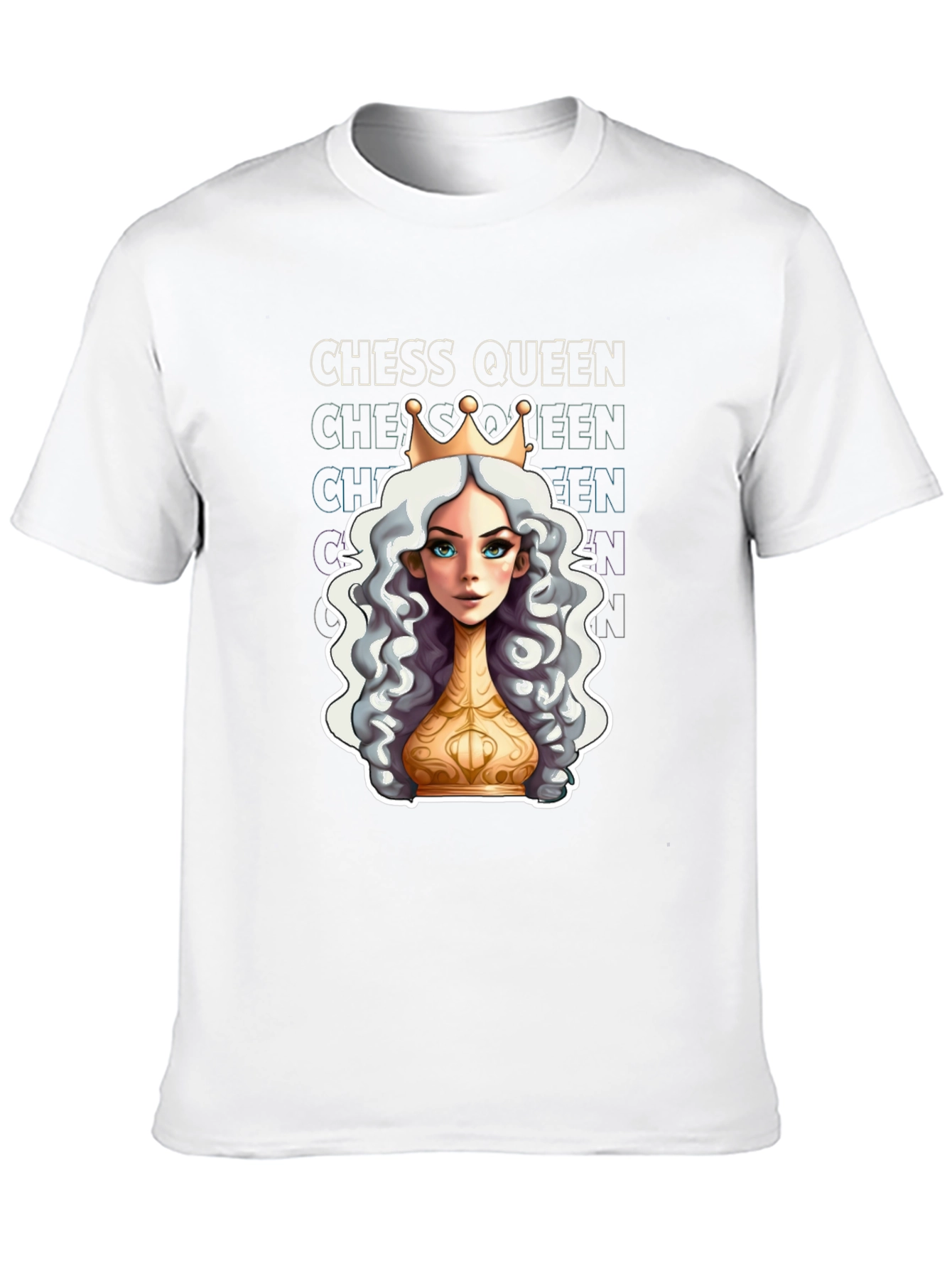 Black Chess Queen Graphic Tee - Stylish Unisex T-Shirt view 10