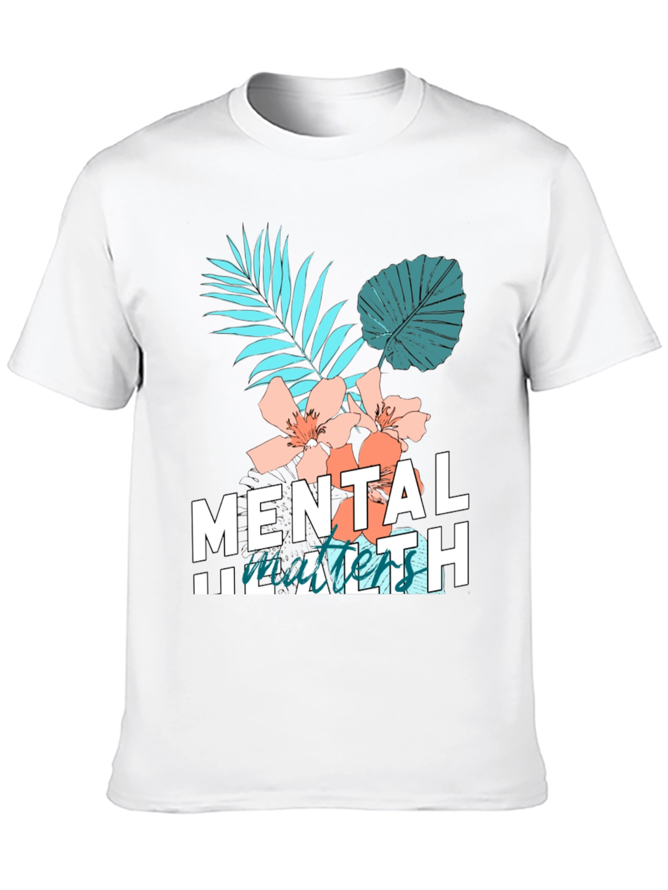 Black Mental Health Matters Graphic Tee, Black view 10