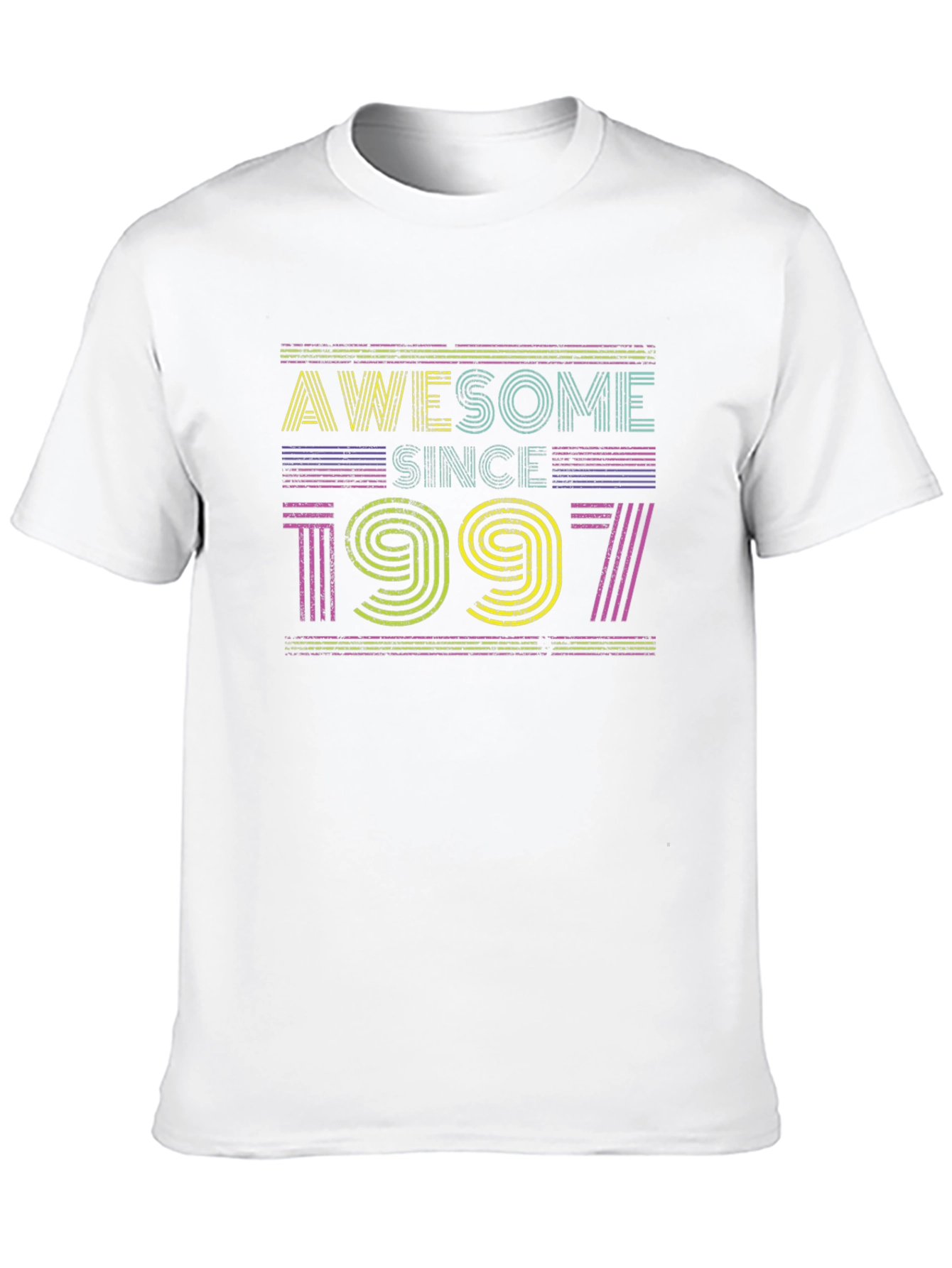 Black Awesome Since 1997 Graphic T-Shirt view 10