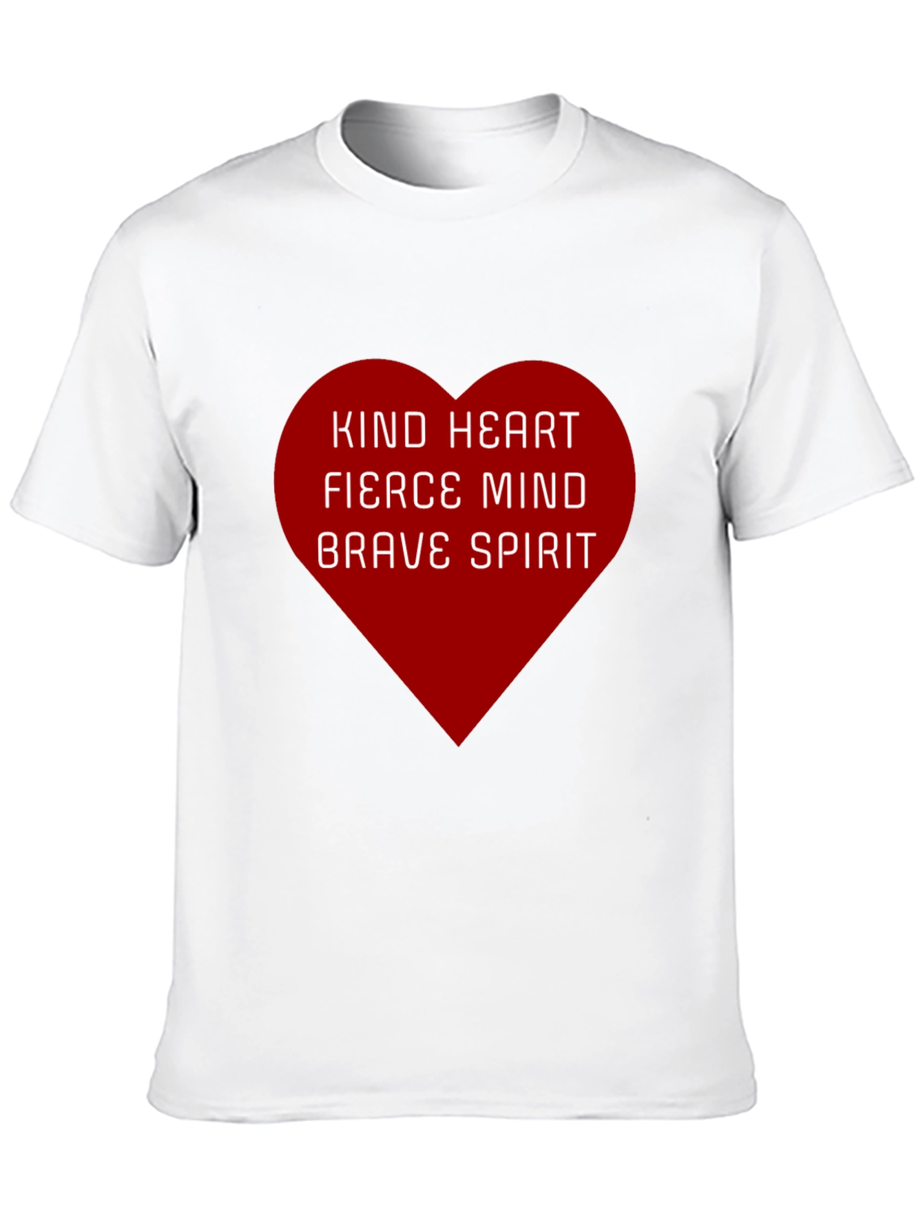 Black Kind Heart, Fierce Mind Graphic Tee - Unisex view 10