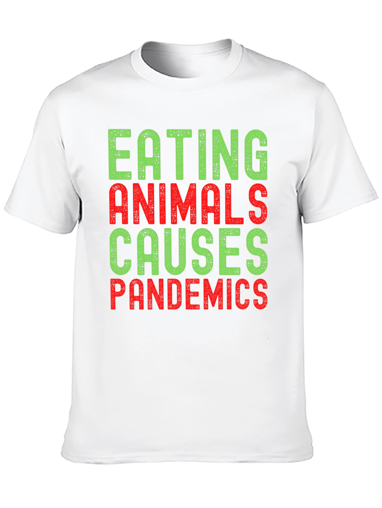 Black Eating Animals Causes Pandemics T-Shirt view 10