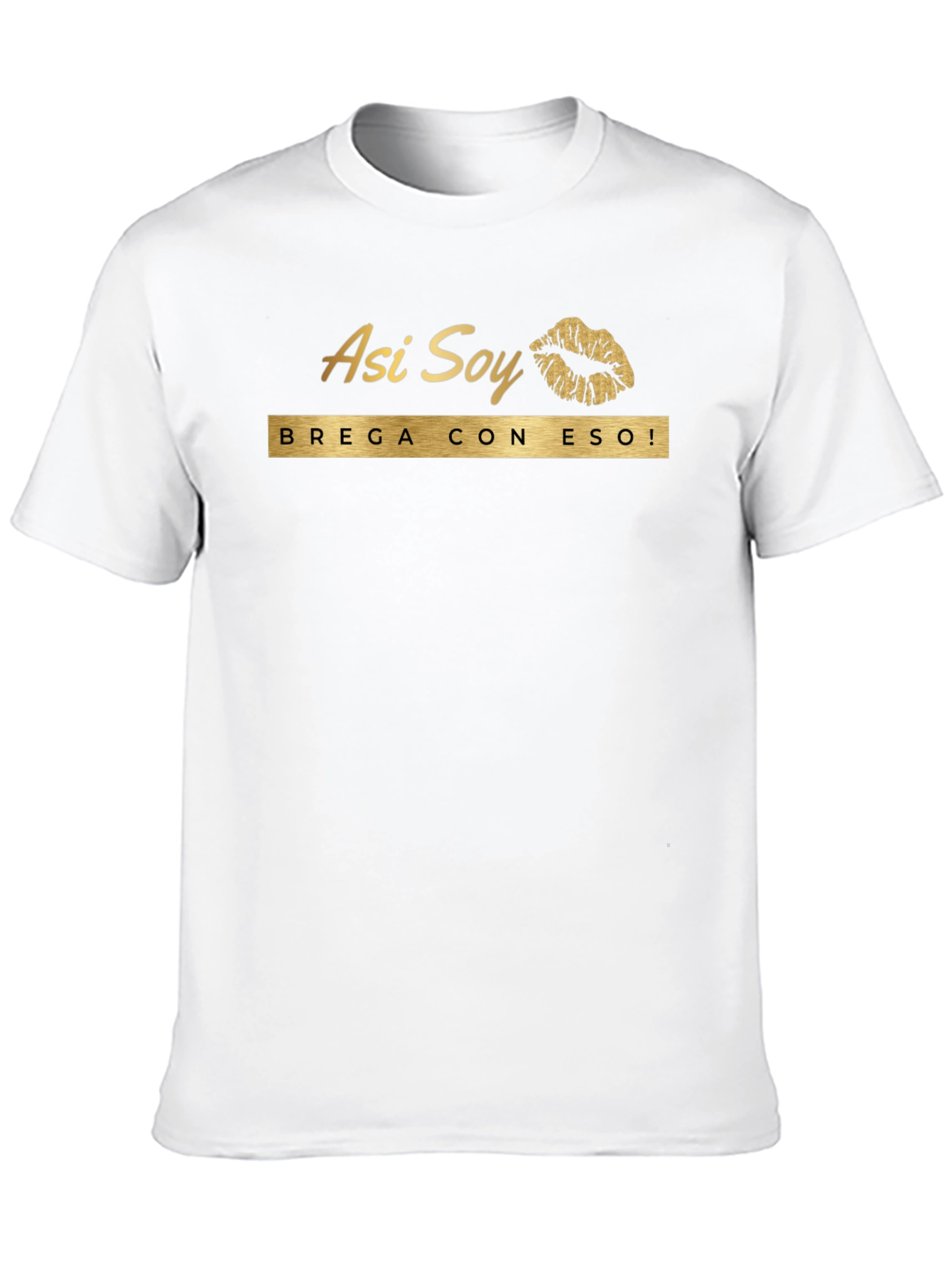 Black Asi Soy Black T-Shirt With Gold Accent view 10