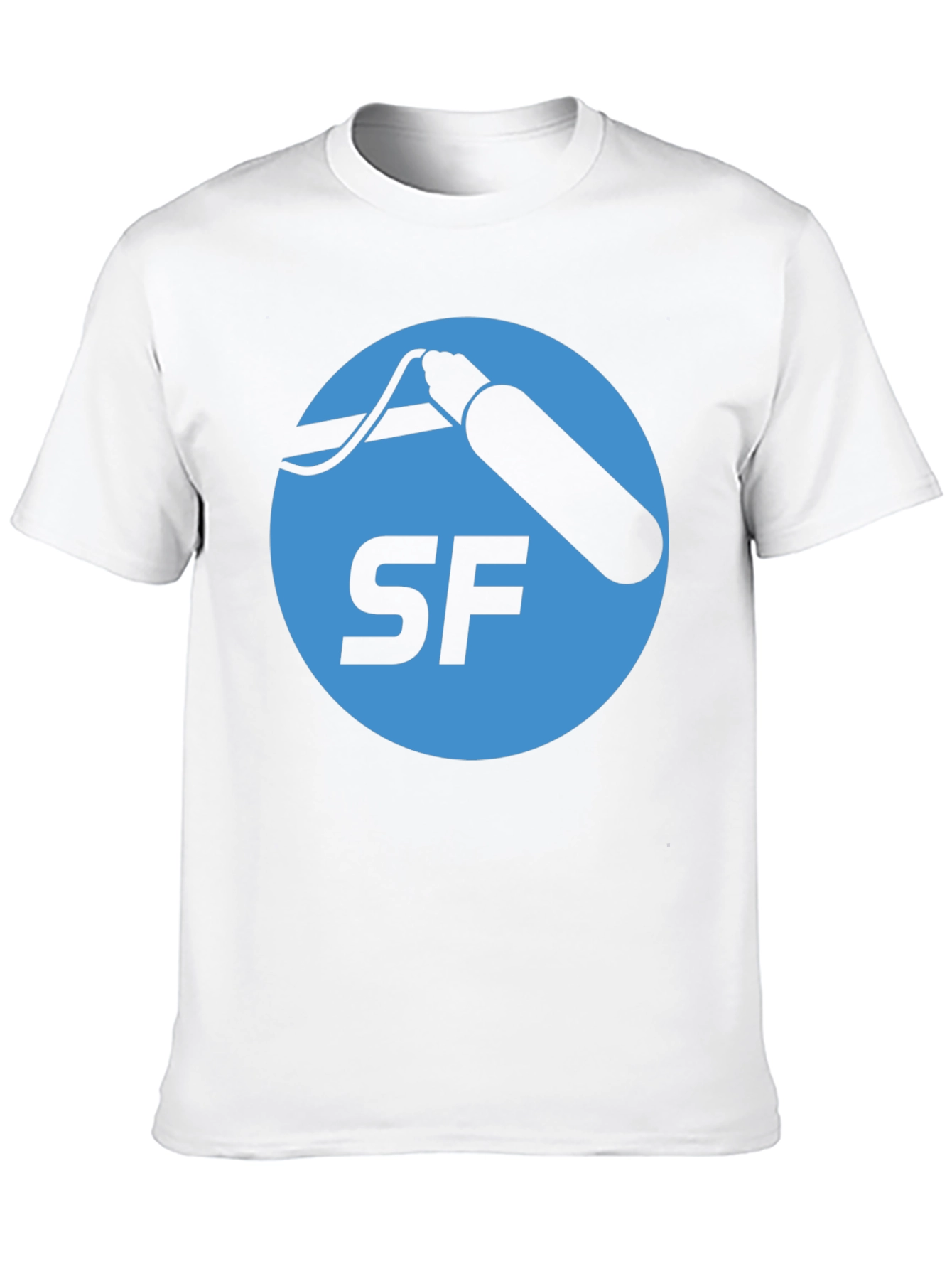 Black SF Logo Graphic T-Shirt - Stylish and Comfortable view 10