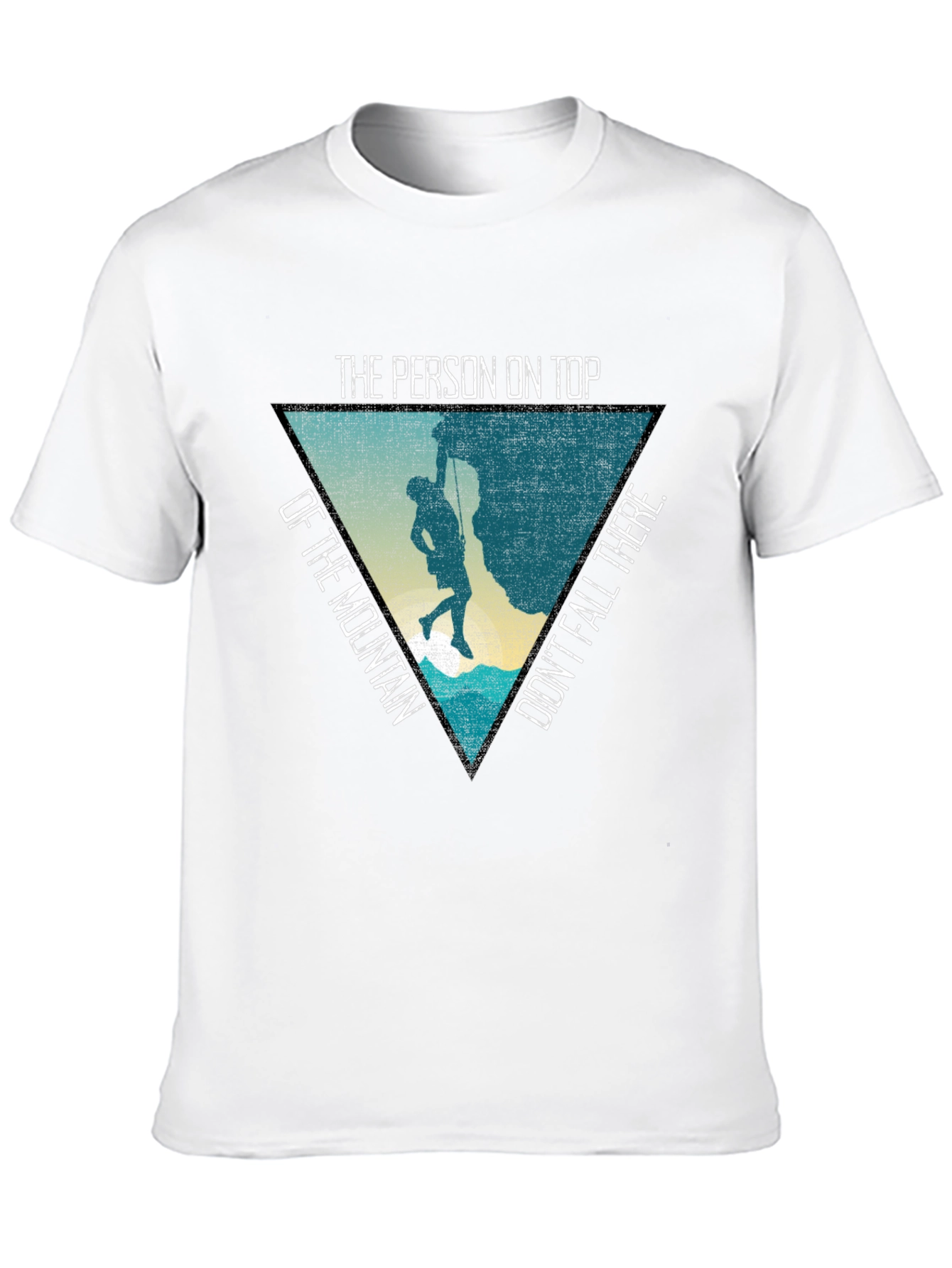 Black The Person On Top Graphic T-Shirt view 10