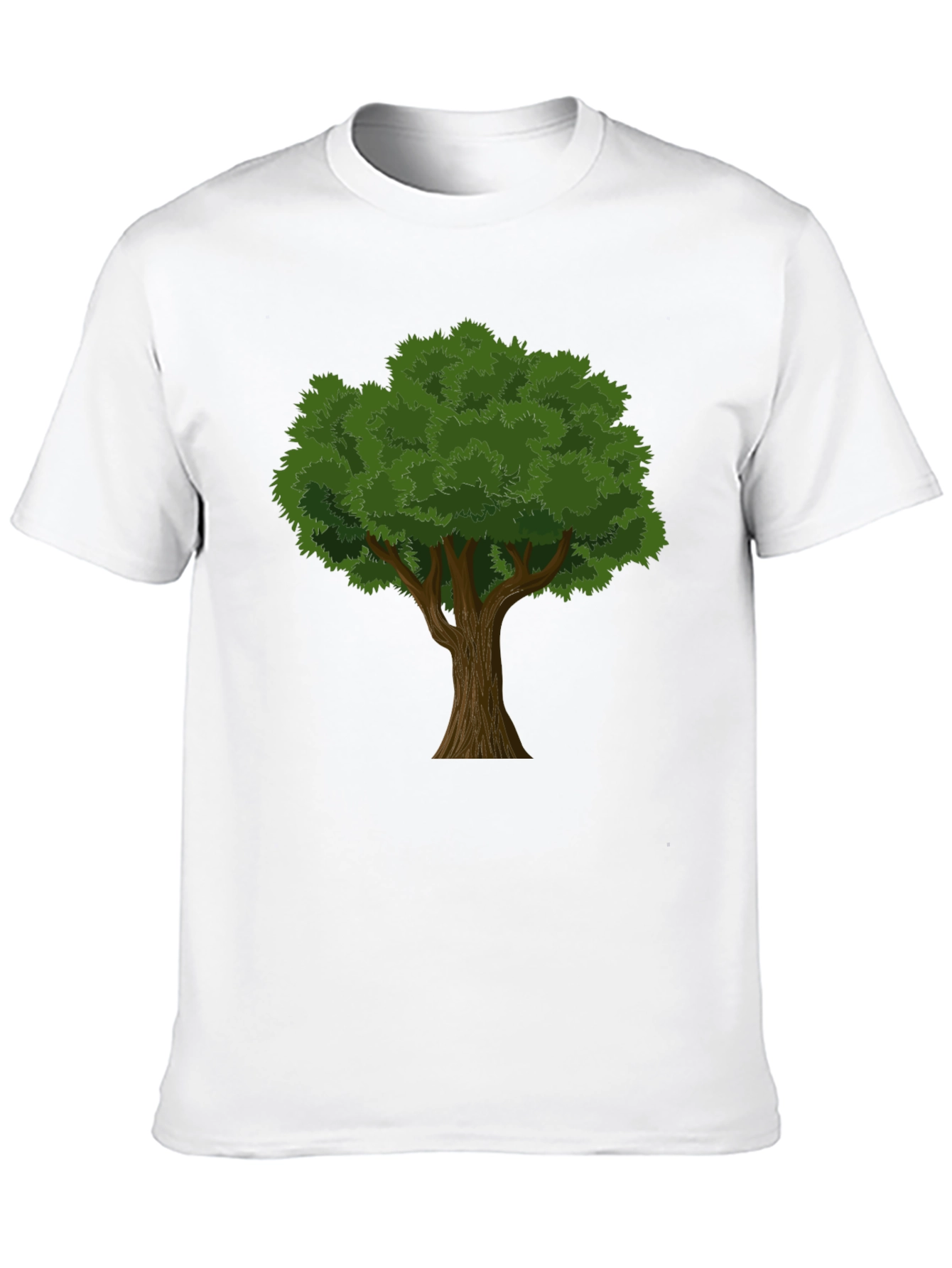 Black Arboreal Graphic Tee - Tree Lover's T-Shirt view 10