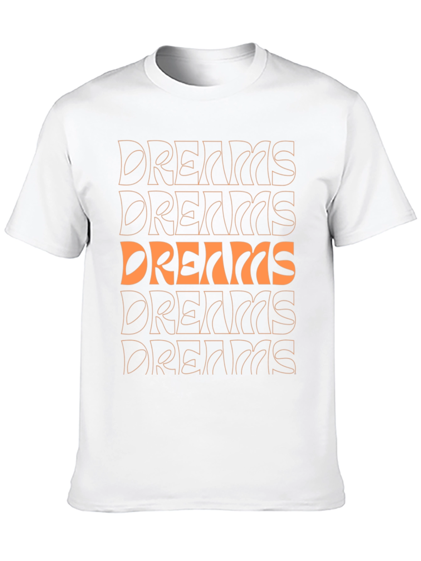 Black Dreams Graphic Print Crew Neck Tee - Black view 10