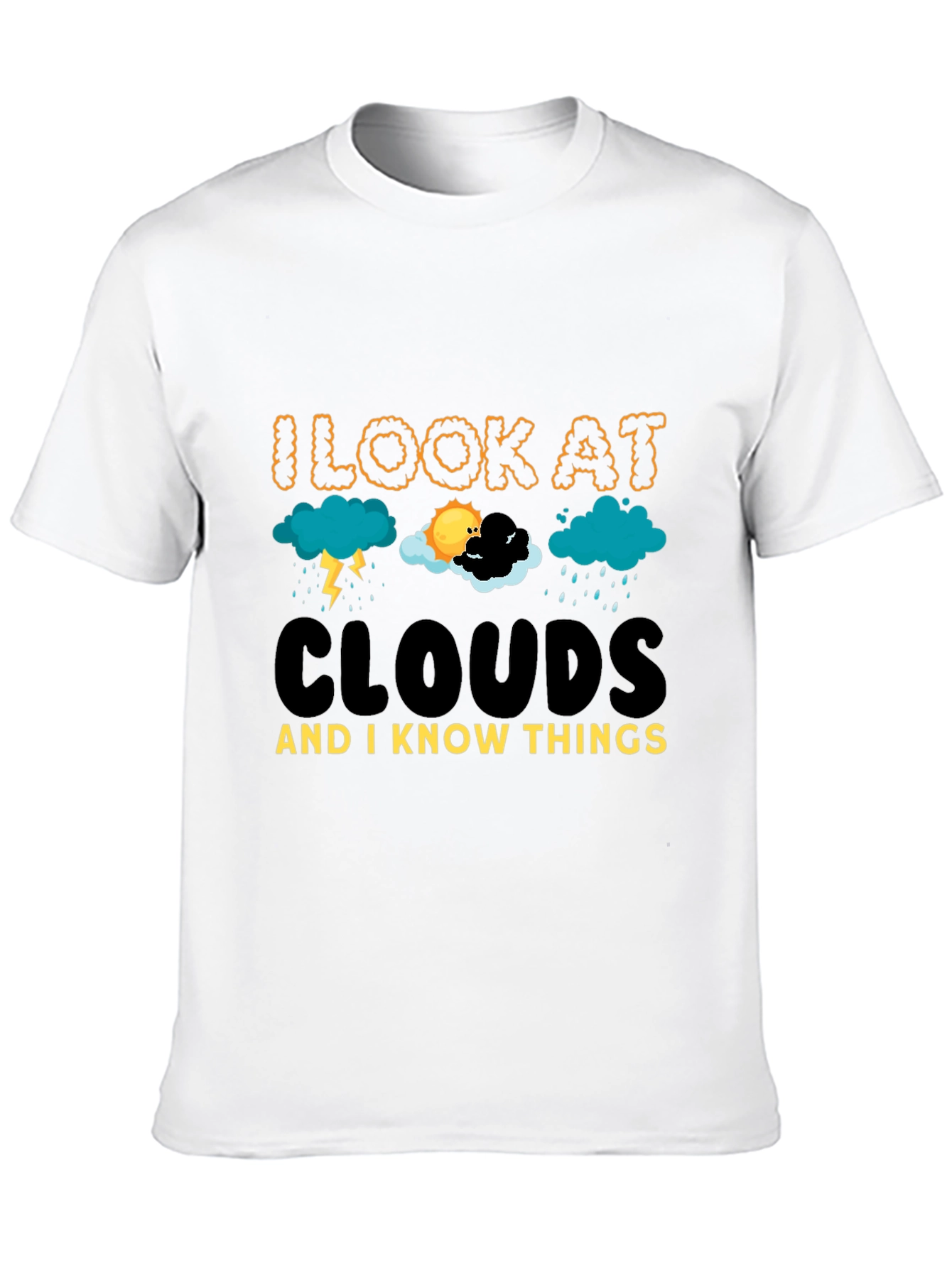 Black Cloud Expert Black T-Shirt view 10