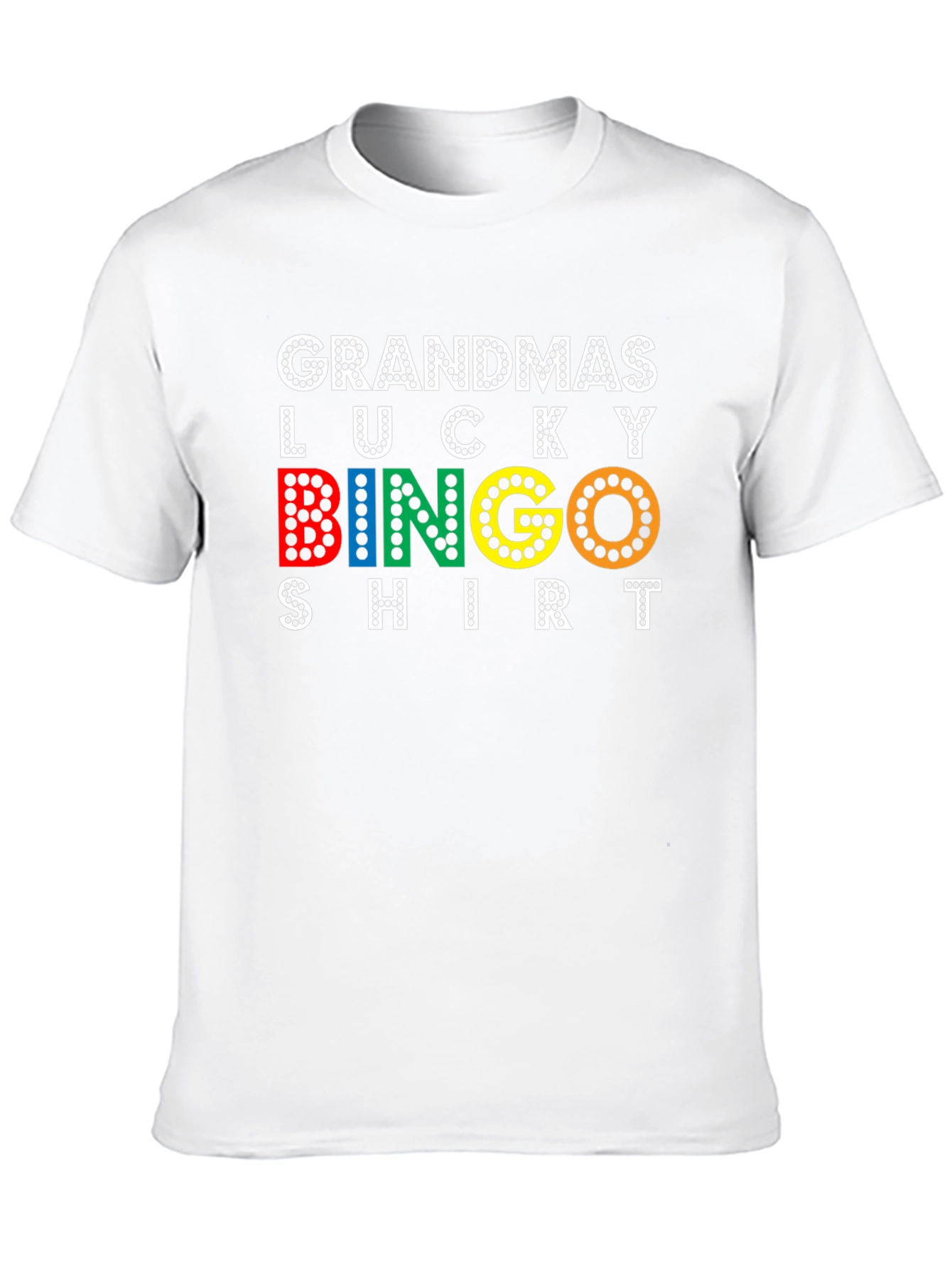 Black Grandma's Lucky Bingo T-Shirt view 10