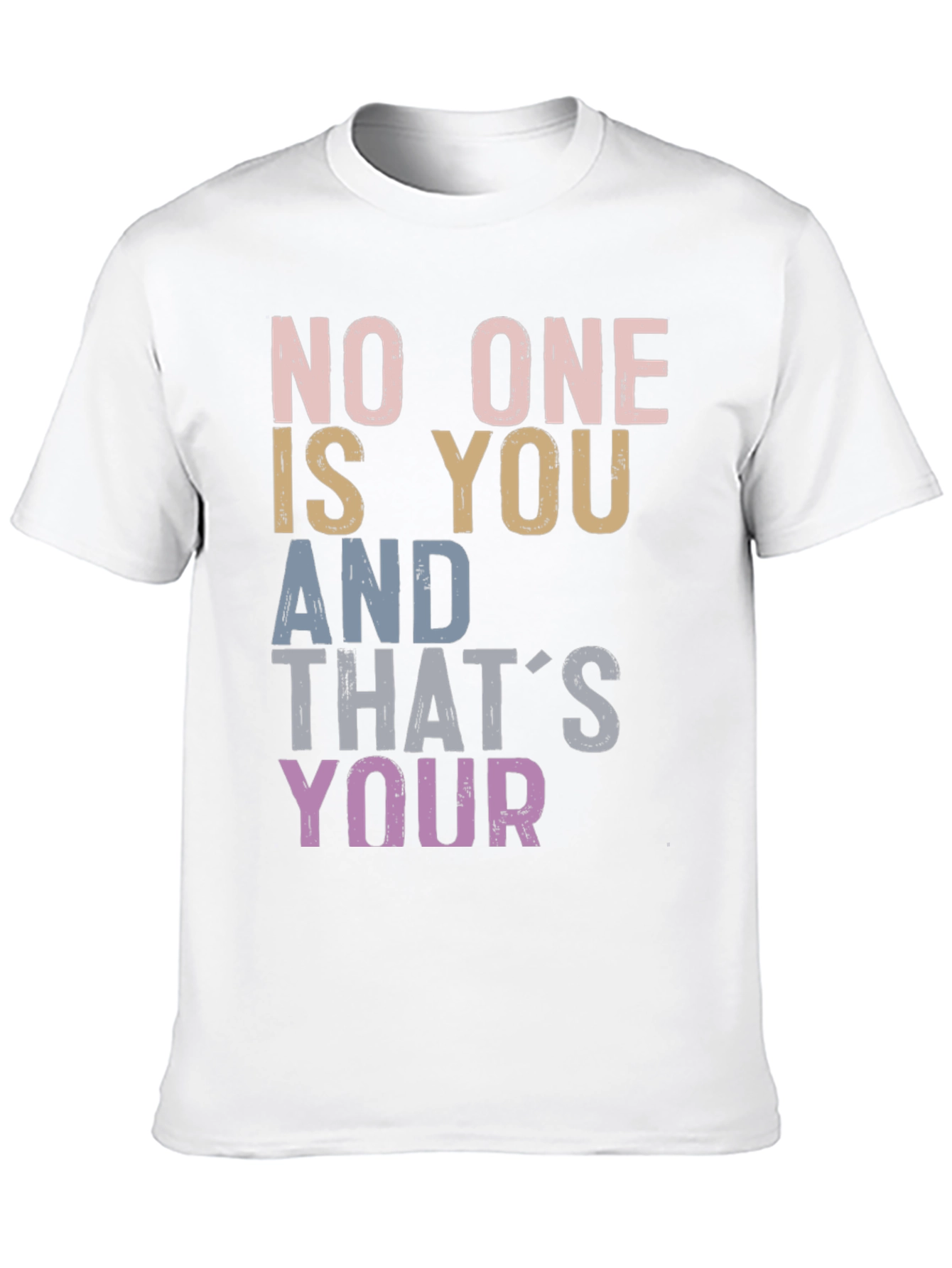 Black Inspirational Graphic Tee - Be You view 10