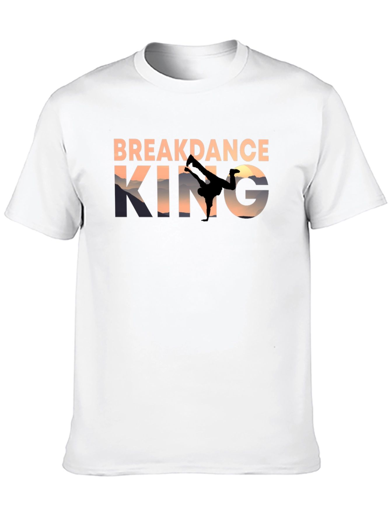 Black Breakdance King T-Shirt view 10