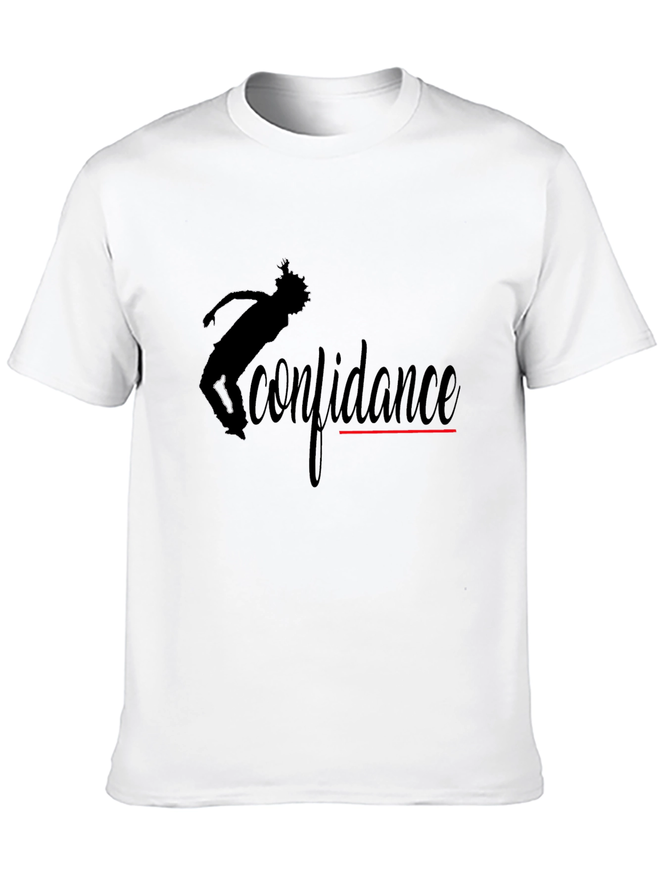 Black Confidence Dancer Black T-Shirt view 10