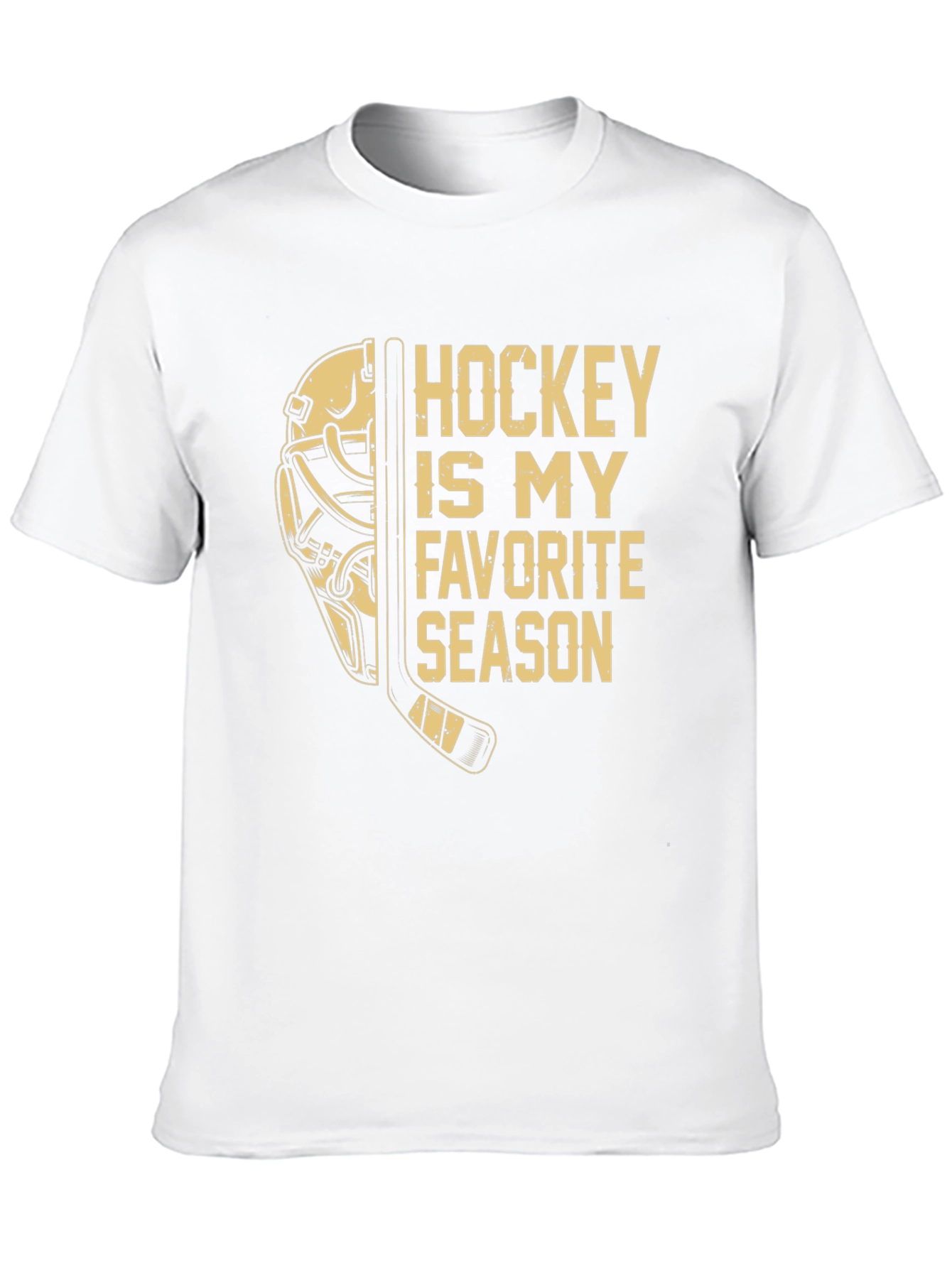 Black Hockey is My Favorite Season T-Shirt view 10