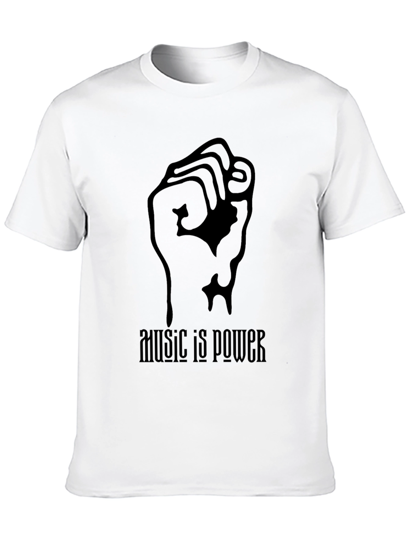 Black Music is Power Graphic Tee view 10