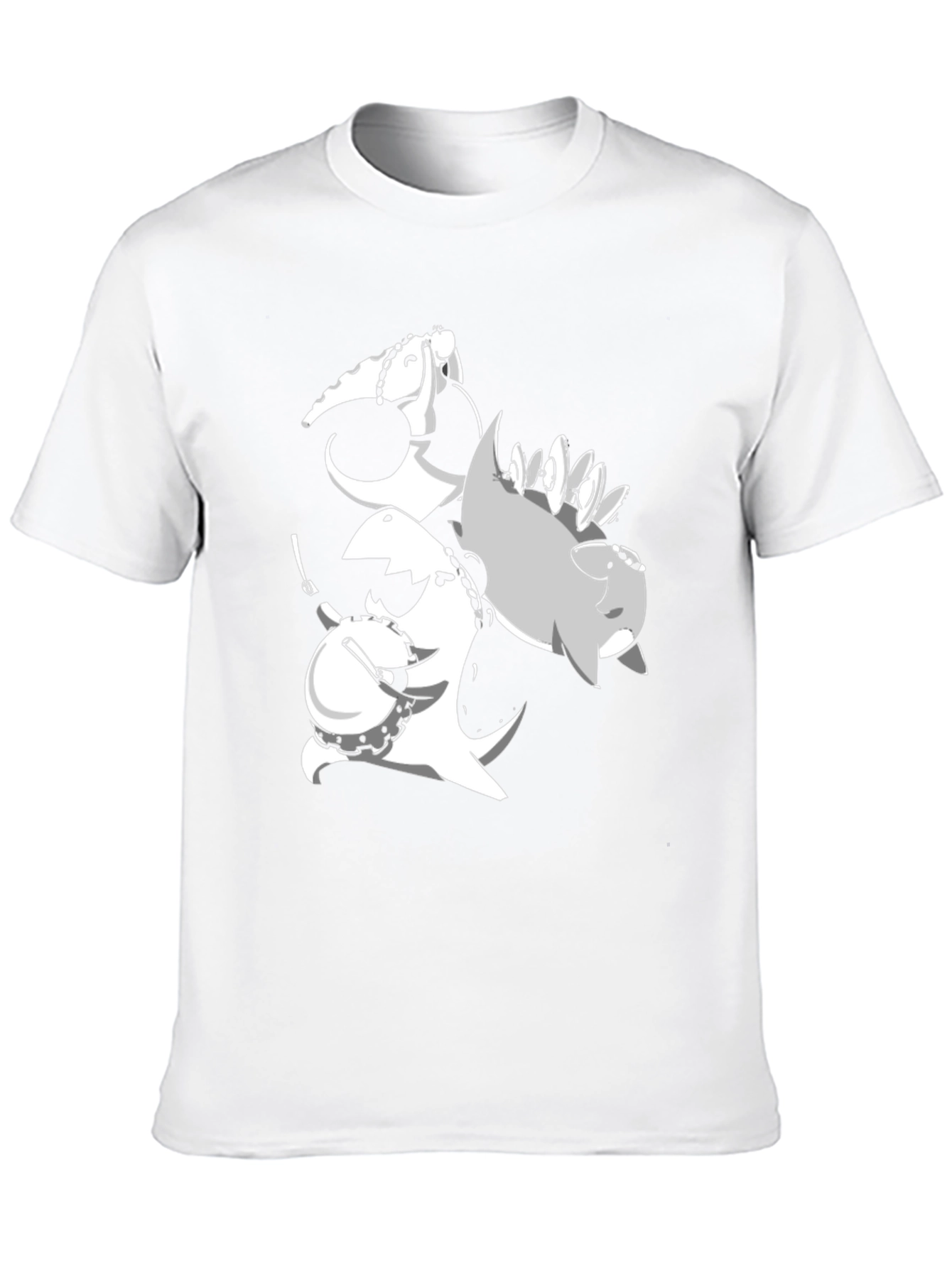 Black Dinosaur Band T-Shirt view 10