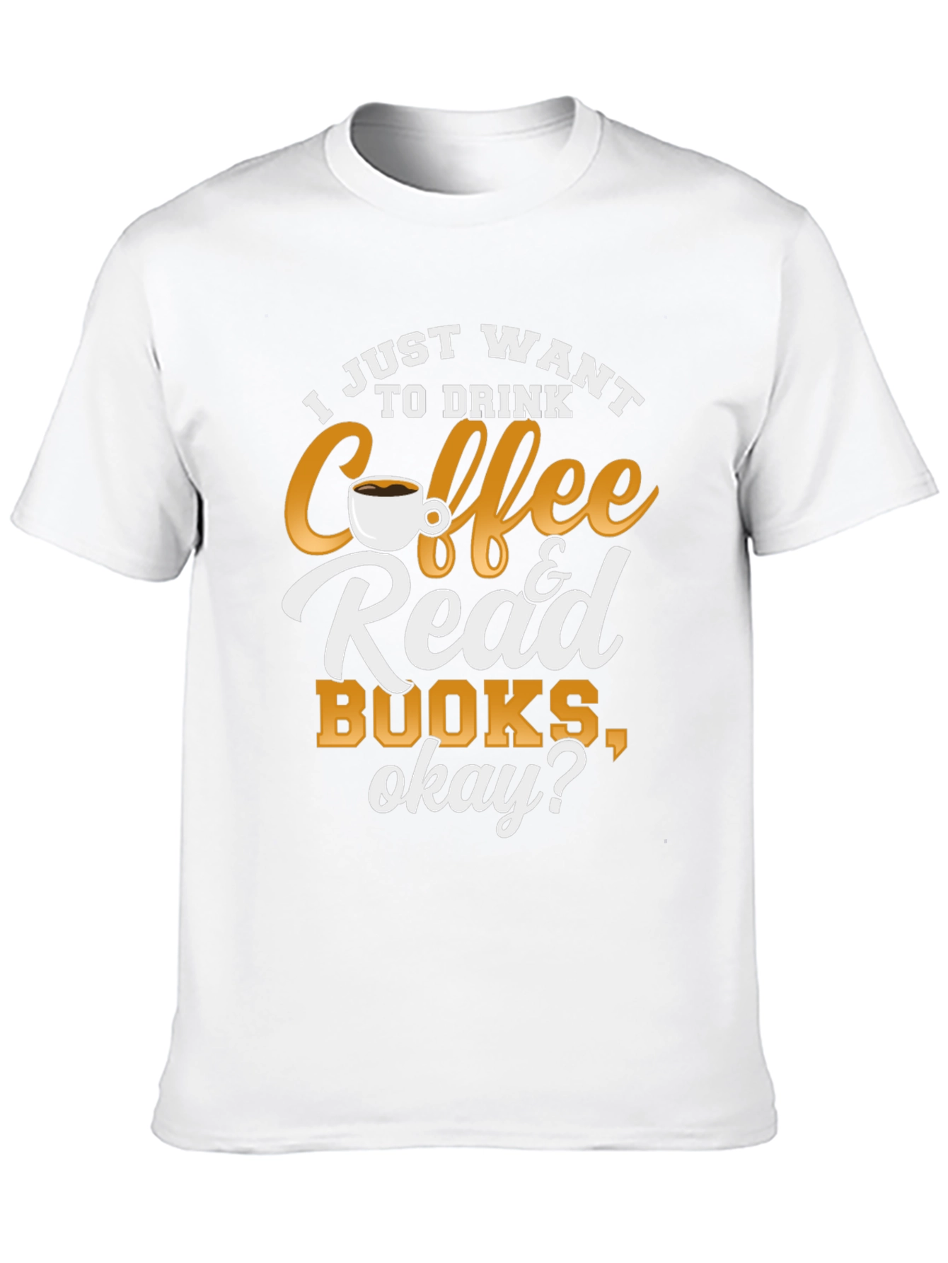 Black Coffee & Books T-Shirt: Cozy Reader Tee view 10