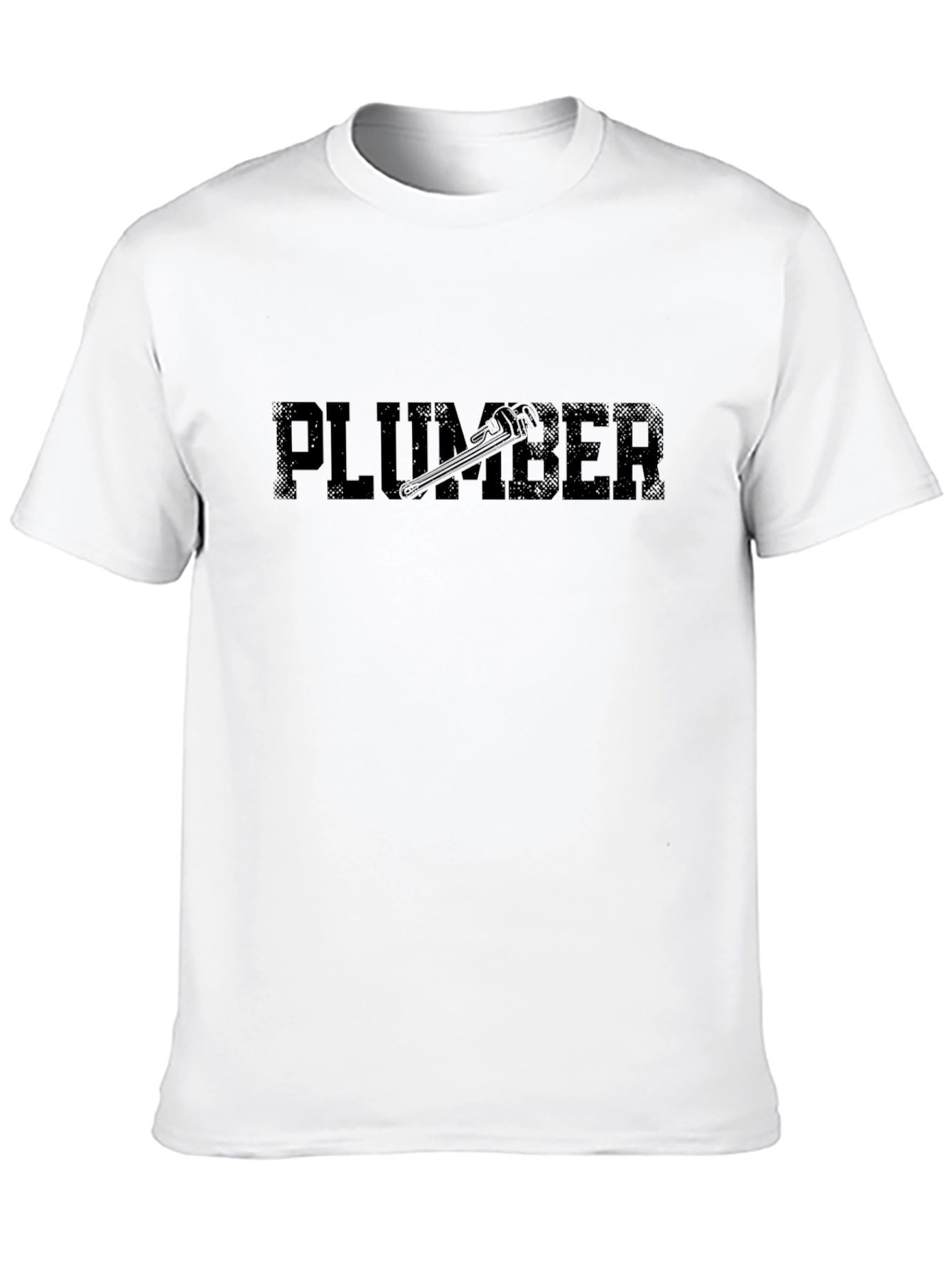 Black Plumber Graphic T-Shirt - Black view 10