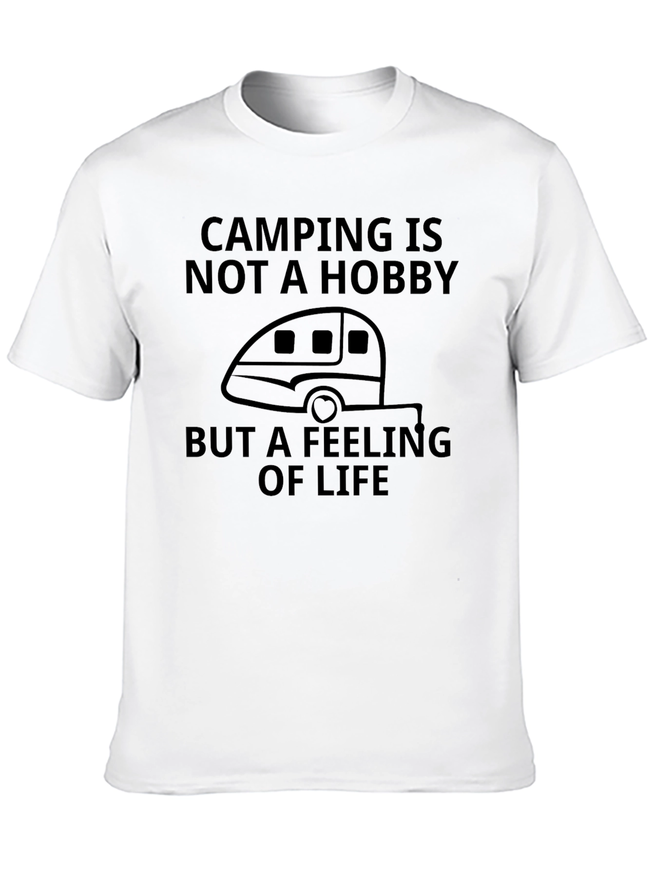 Black Camping is a Feeling of Life T-Shirt view 10