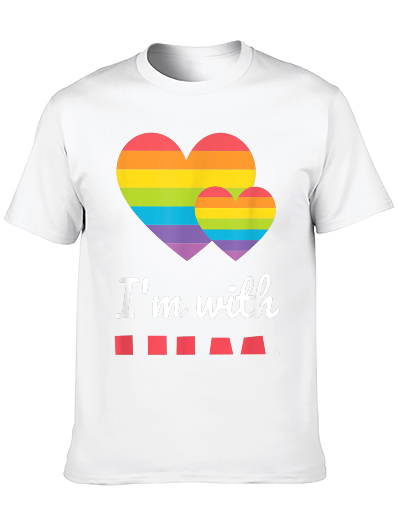 Black Pride Month Rainbow Heart T-Shirt view 10