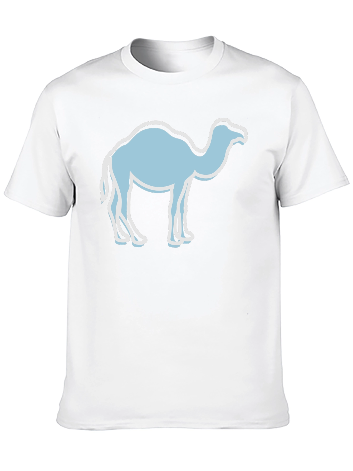 Black Camel Graphic Tee - Unisex Black T-Shirt view 10