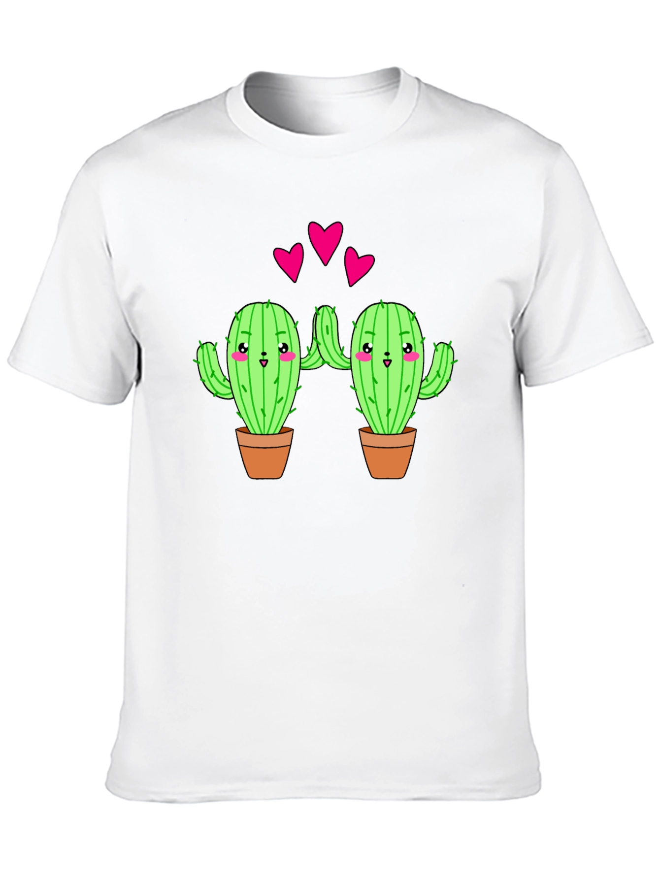 Black Cactus Love Graphic T-Shirt - Black view 10