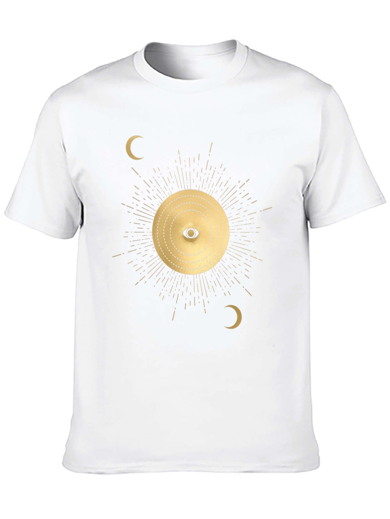 Black Celestial Eye Graphic T-Shirt - Stylish & Unique Design view 10