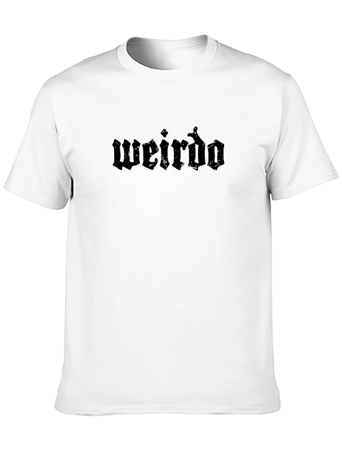 Black Weirdo Gothic Black T-Shirt - Edgy Fashion view 10