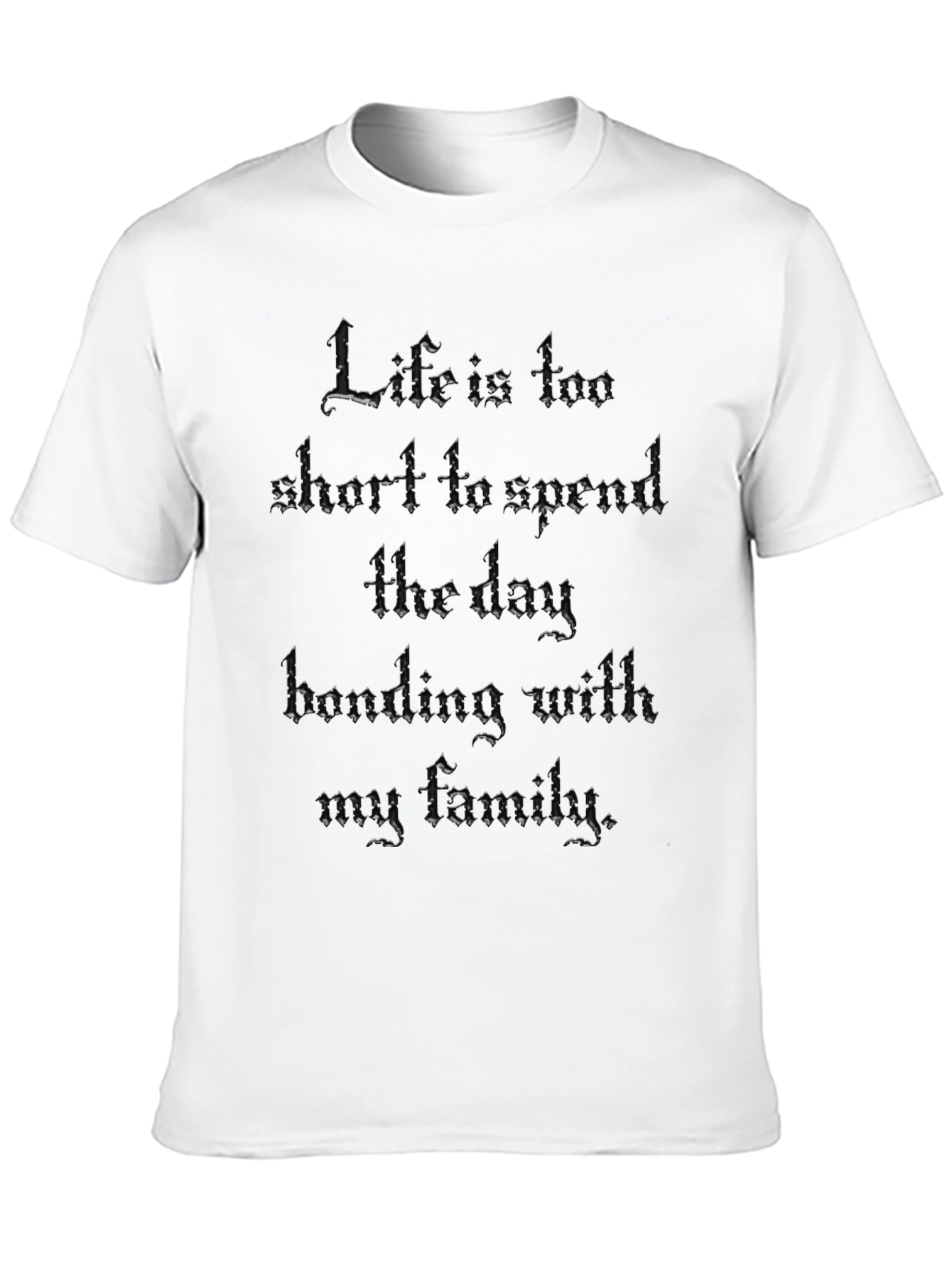 Black Humorous Dark Humor Family T-Shirt view 10
