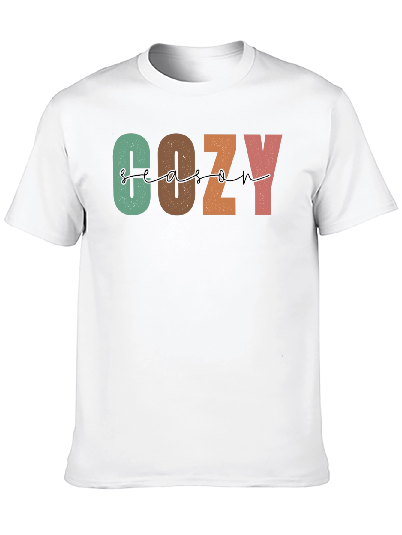 Black Cozy Season Graphic Tee - Stylish Comfort view 10