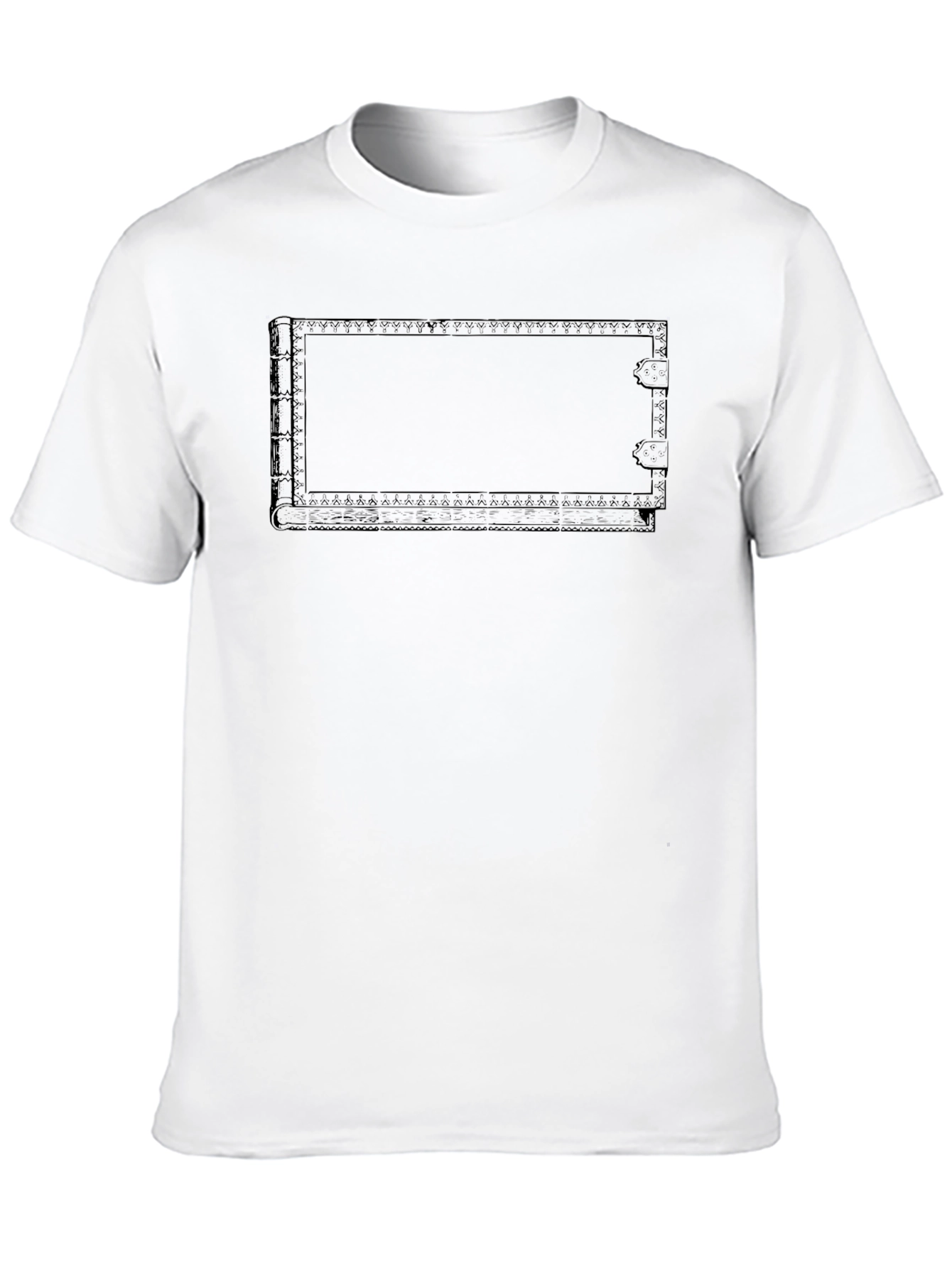 Black Vintage Book Cover T-Shirt - Literary Style view 10