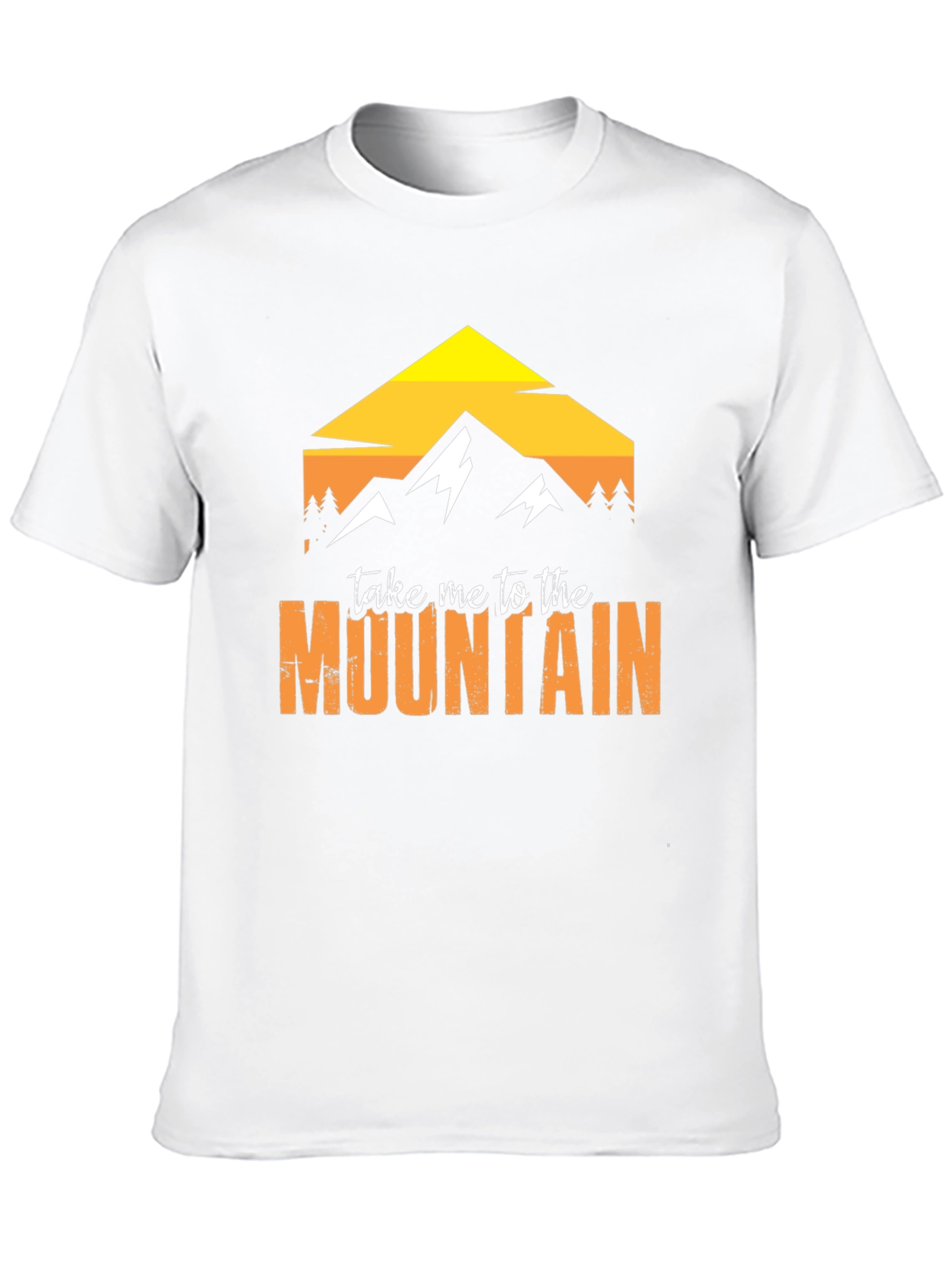Black Mountain Graphic Tee - Black Cotton Adventure Shirt view 10