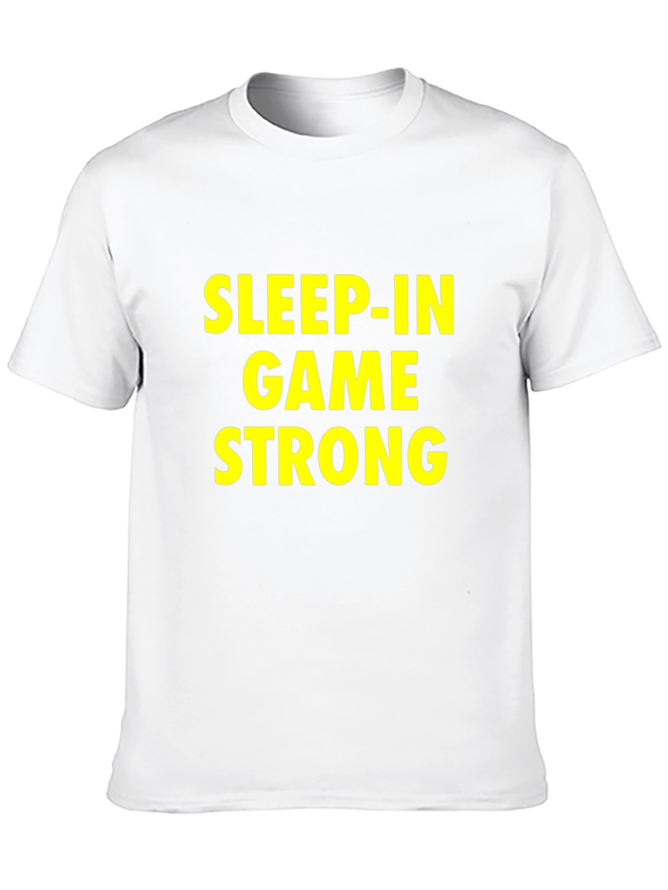 Sleep-In Game Strong Black T-Shirt - 10