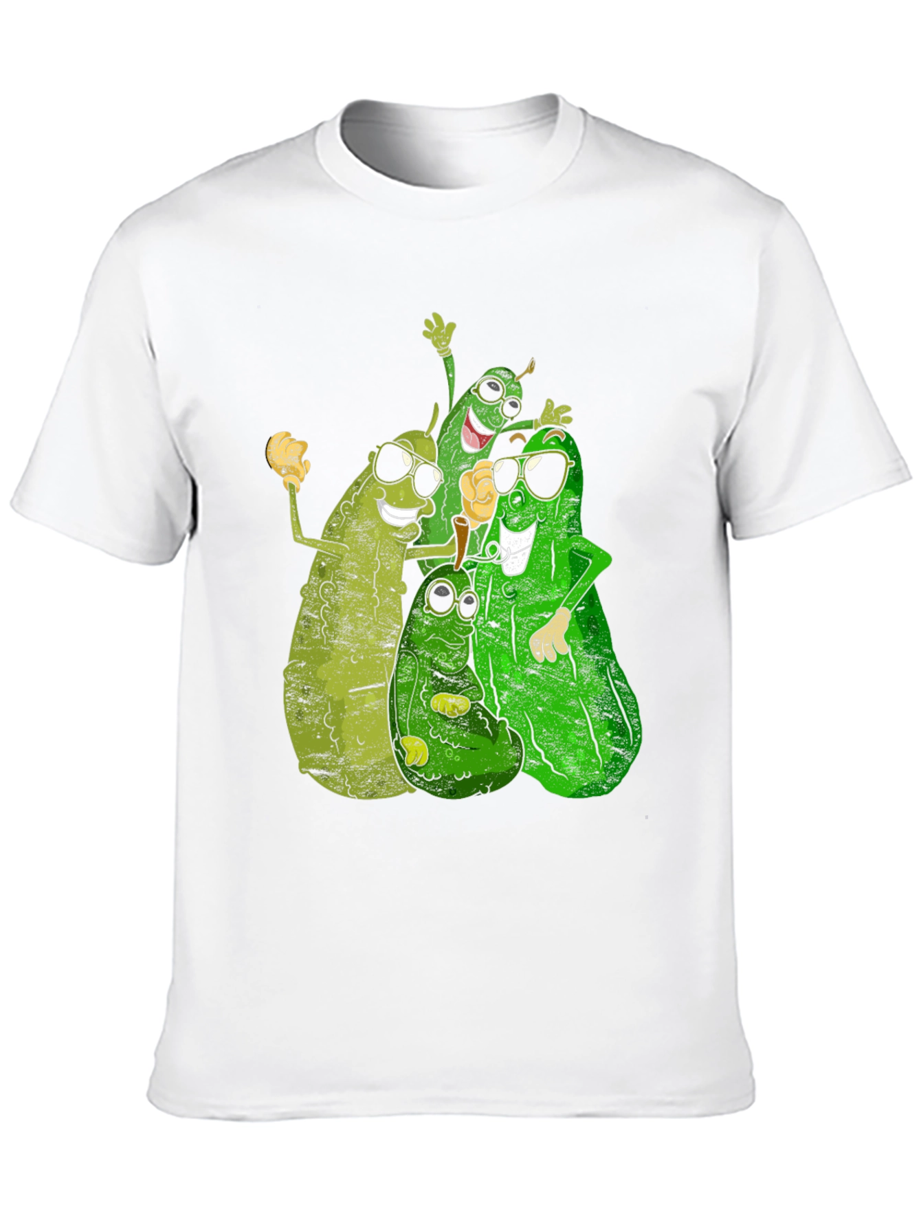 Black Pickle Squad T-Shirt - Funny Food Tee view 10