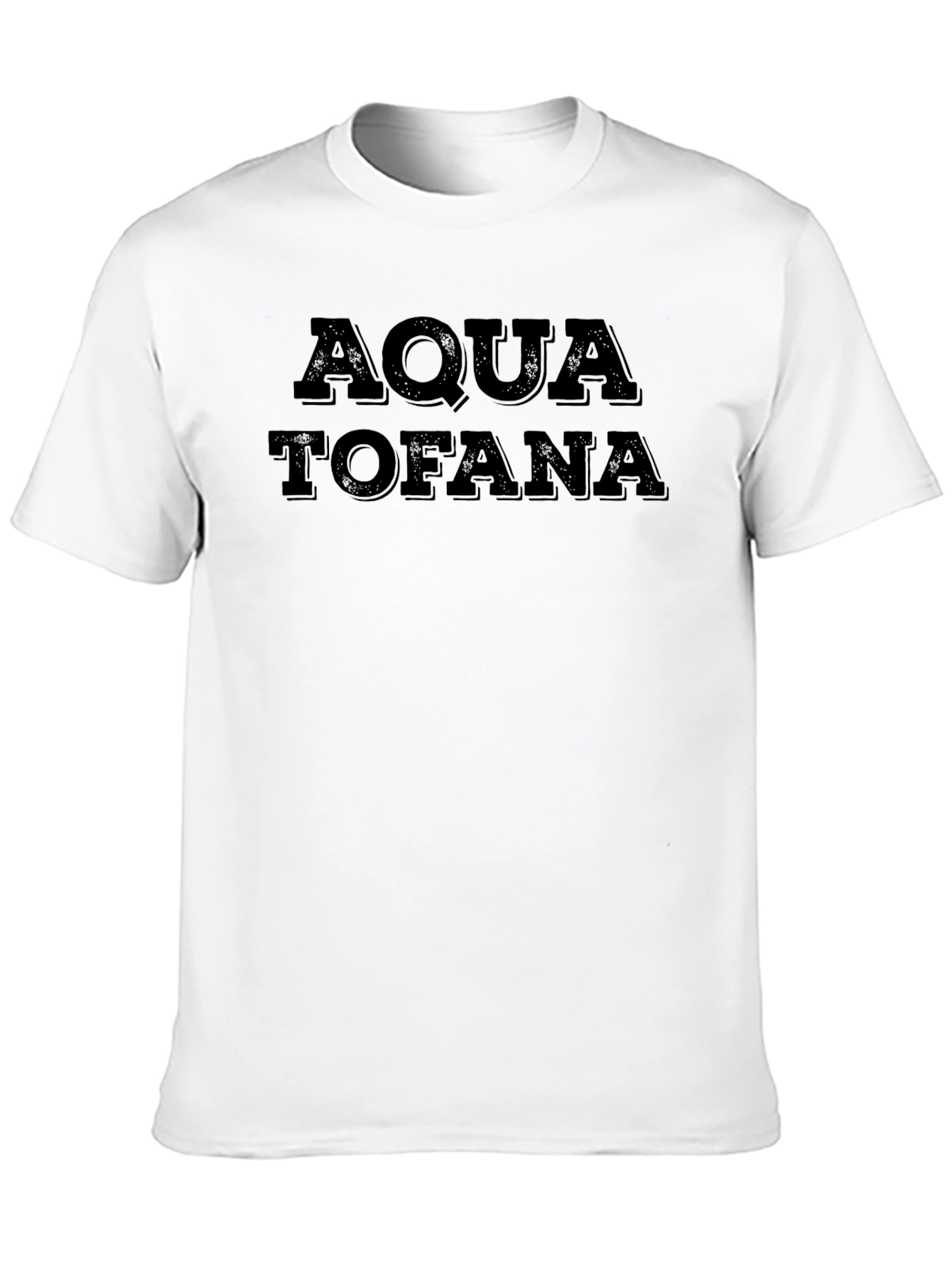 Black Aqua Tofana Graphic Tee - Stylish Dark Humor T-Shirt view 10