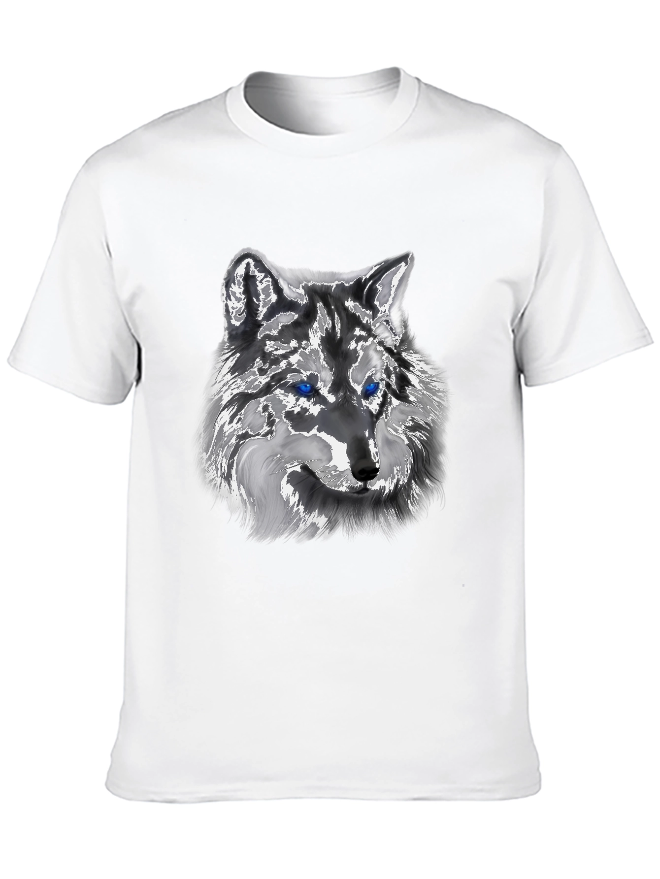 Black Wolf Graphic Tee - Black view 10