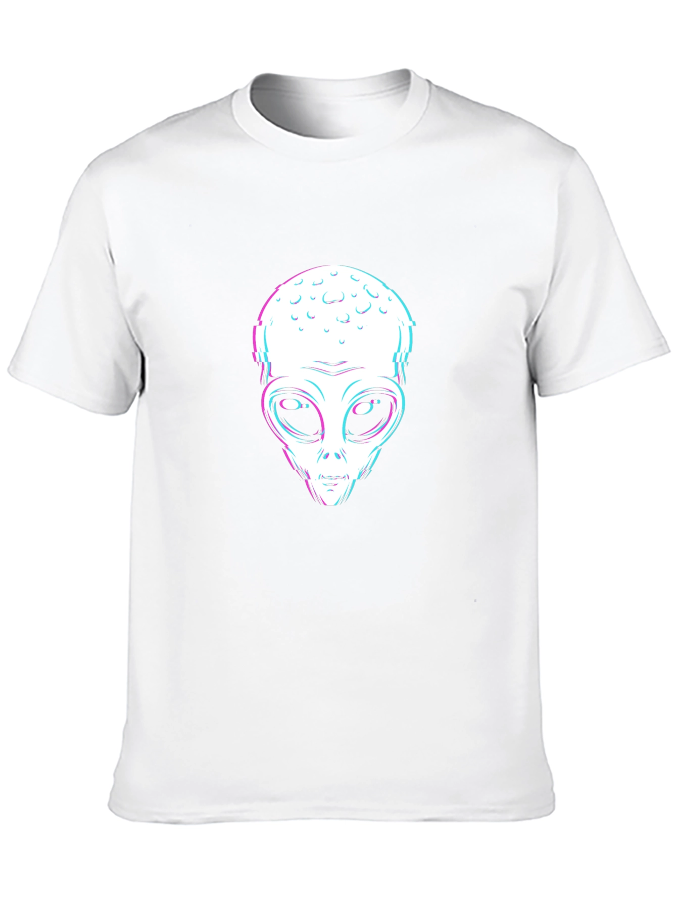 Alien Graphic T-Shirt - Trendy Black Tee - 10