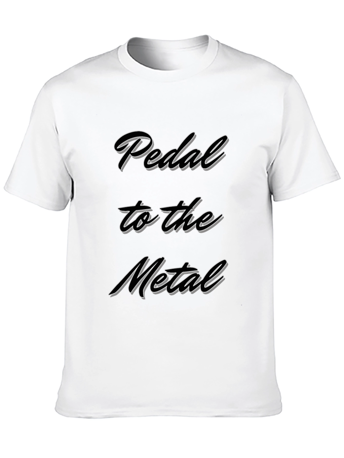 Black Pedal to the Metal Graphic T-Shirt view 10