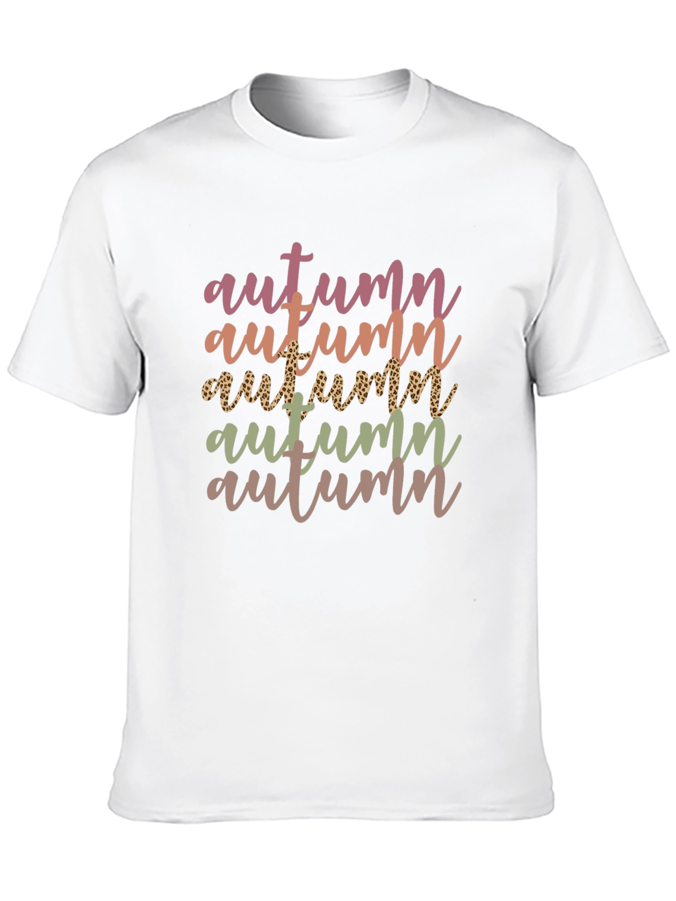 Black Autumn Graphic Tee - Fall Season T-Shirt view 10